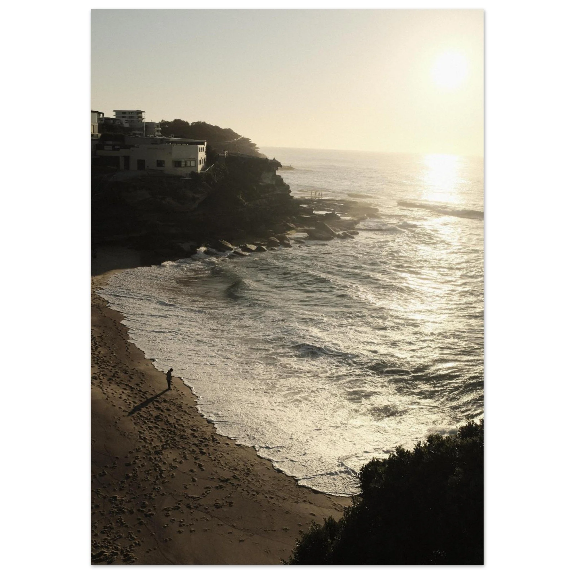 Solitary Figure at Sunrise | Tamarama Beach, Sydney, Australia