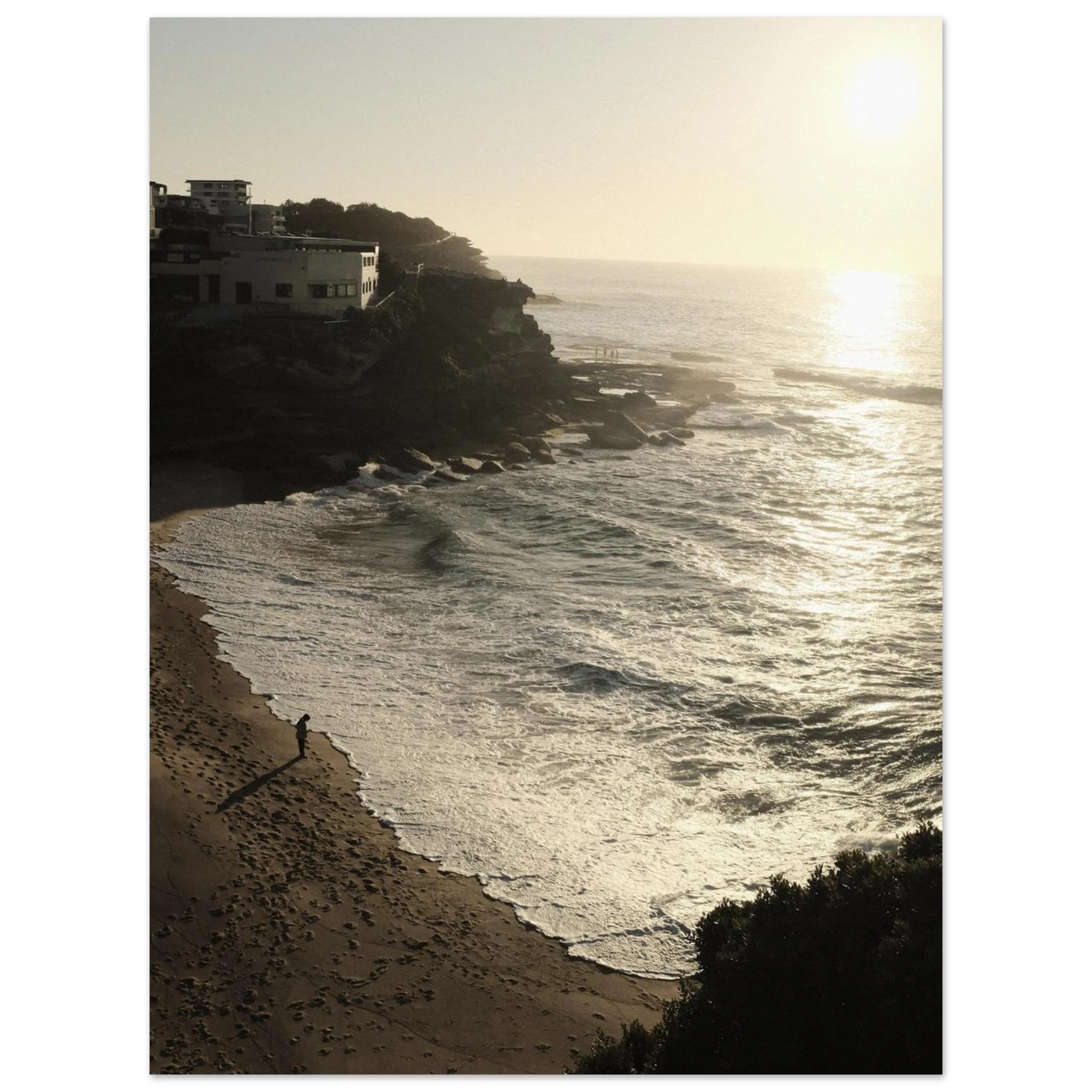 Solitary Figure at Sunrise | Tamarama Beach, Sydney, Australia