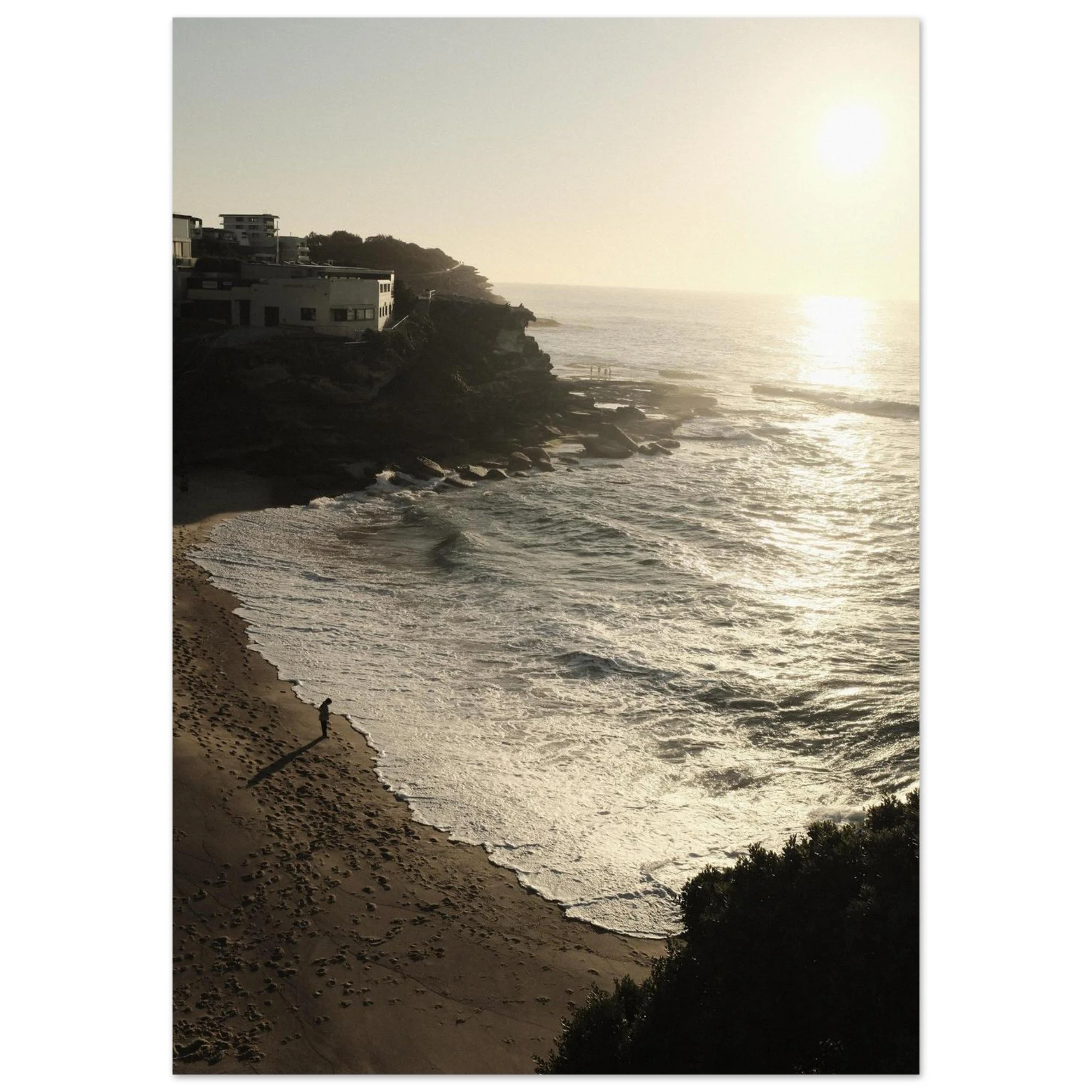 Solitary Figure at Sunrise | Tamarama Beach, Sydney, Australia