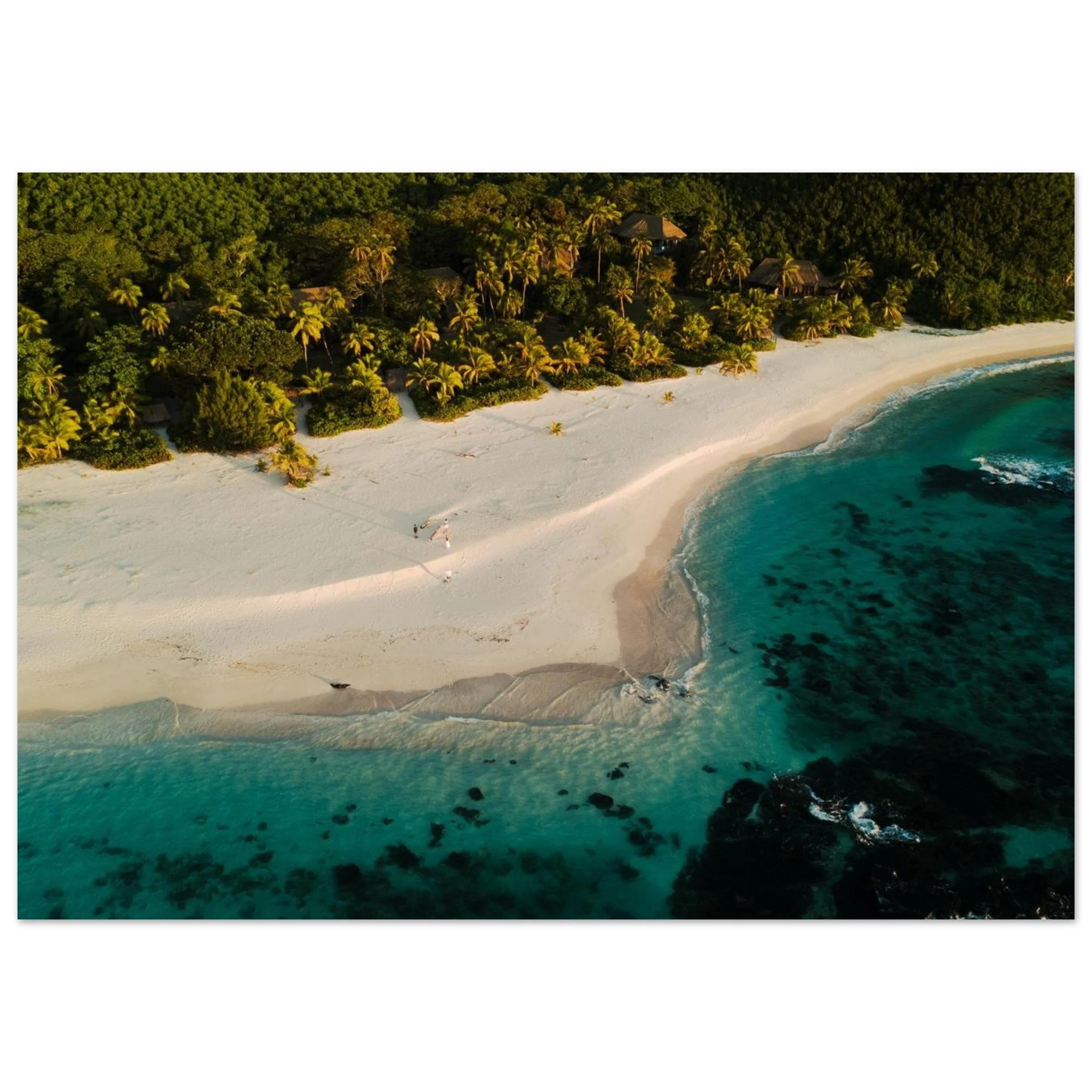 Yasawa Islands Fiji Aerial Print | Fiji Wall Art