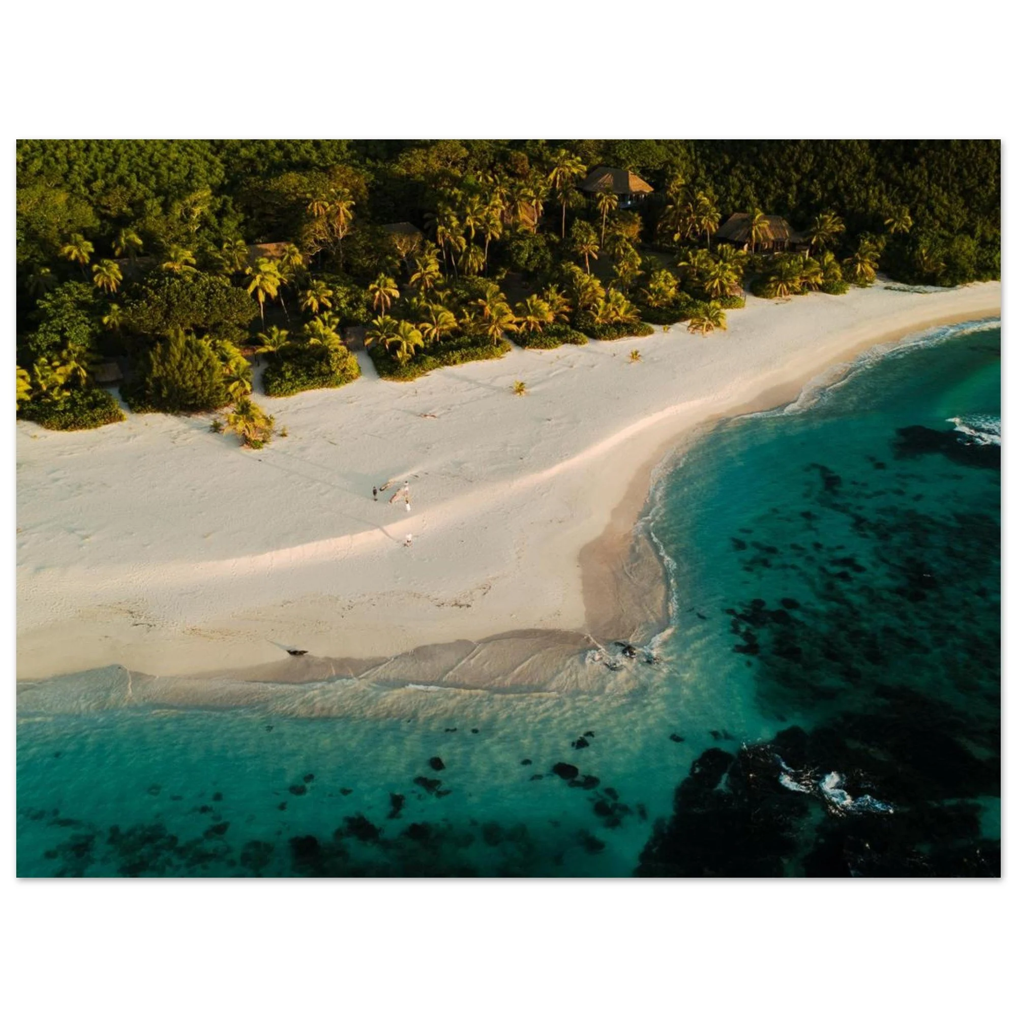 Yasawa Islands Fiji Aerial Print | Fiji Wall Art