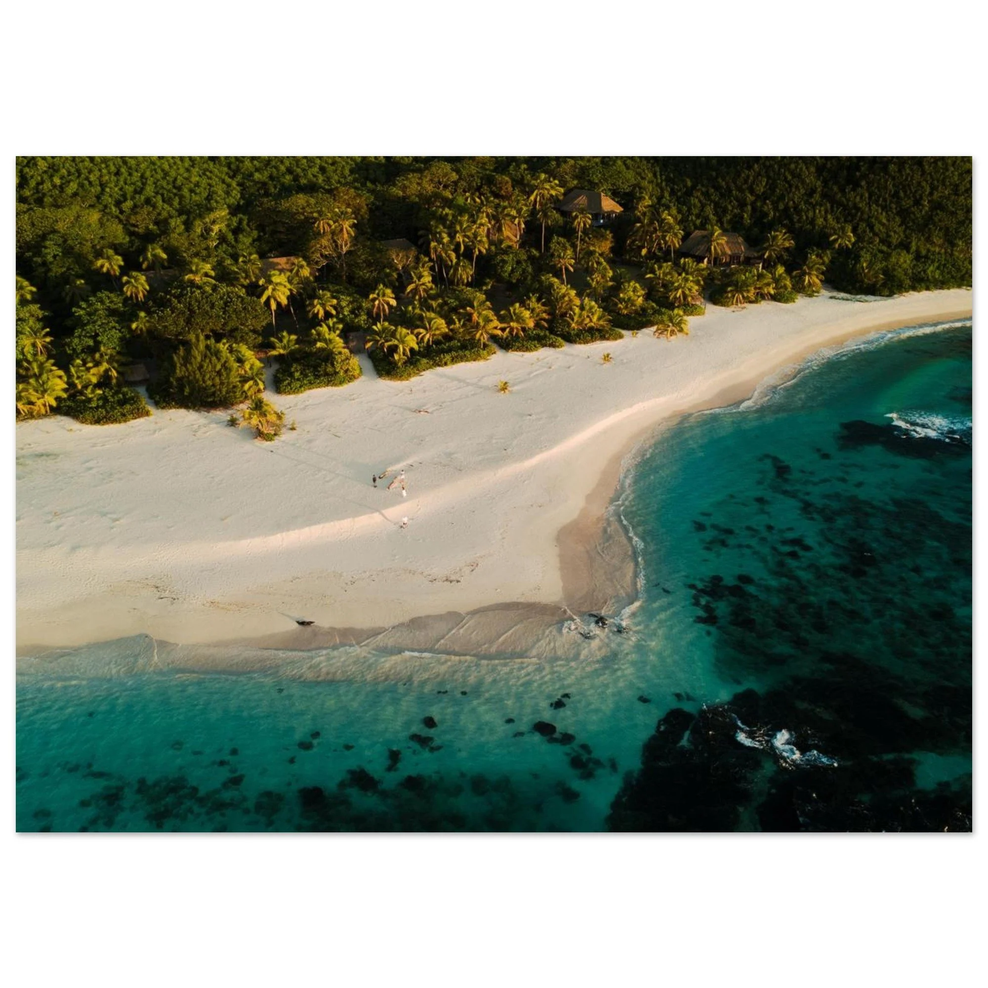 Yasawa Islands Fiji Aerial Print | Fiji Wall Art