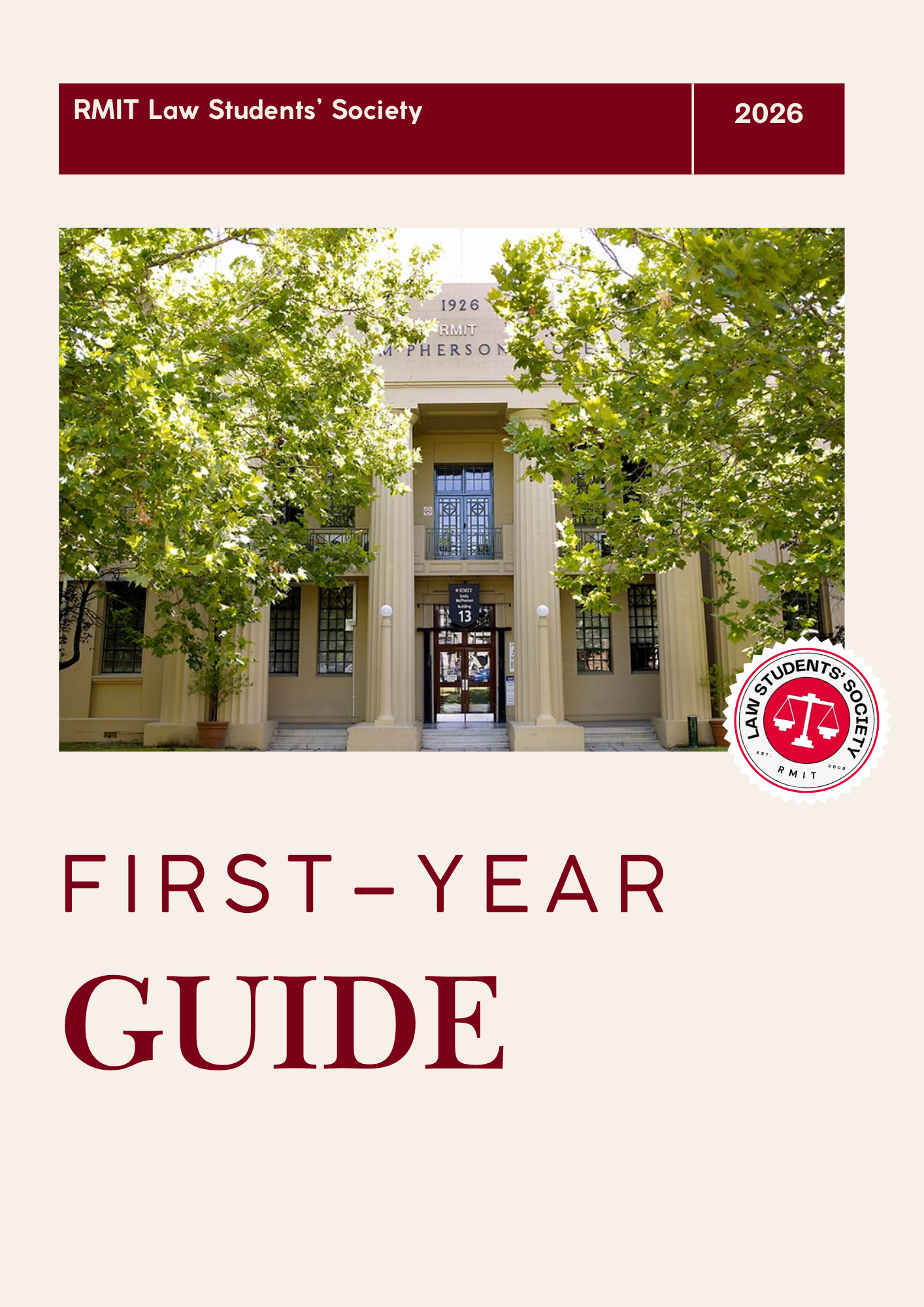 First-Year Guide 2026