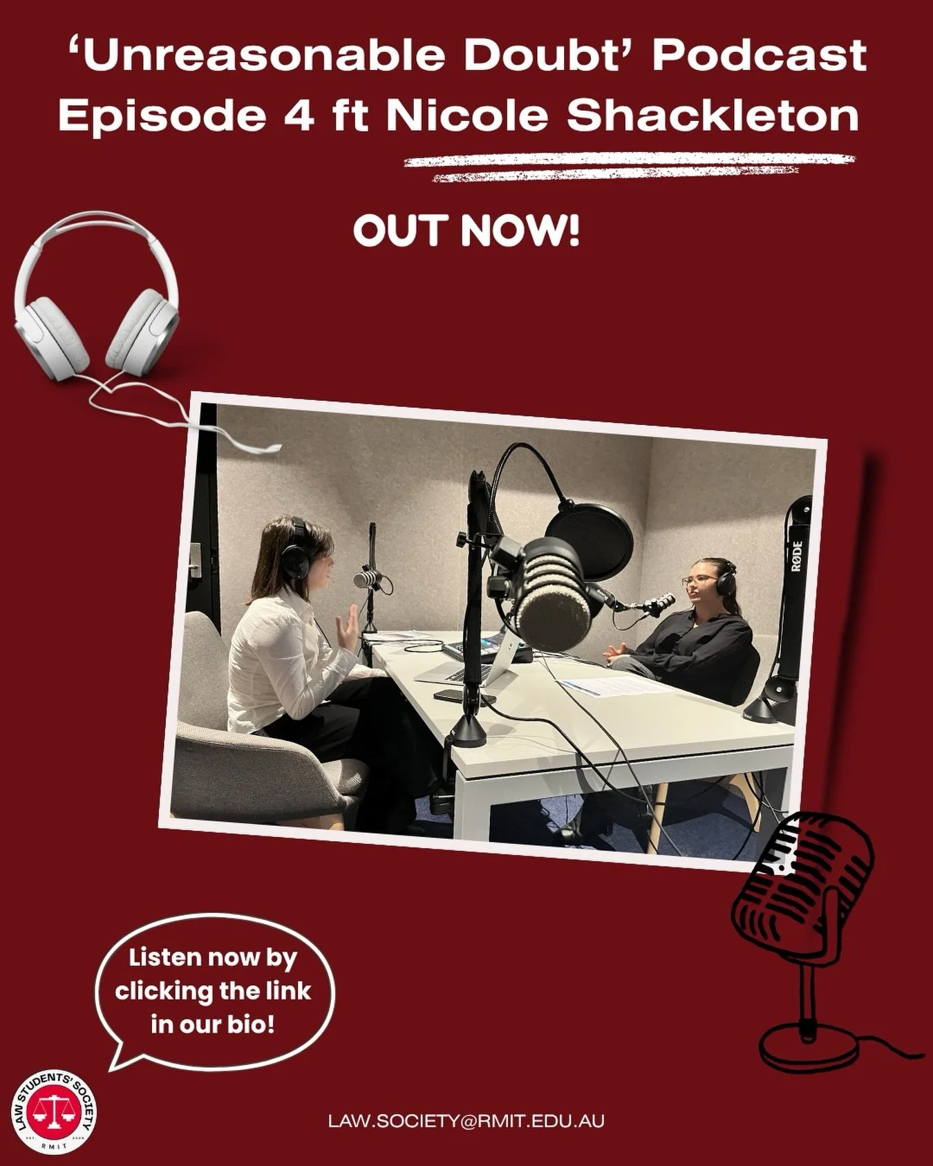 🎙️ NEW EPISODE OUT NOW 🎙️

This week on Unreasonable Doubt, we sit down with Nicole Shackleton to unpack some of today&rsquo;s most controversial and rapidly evolving issues in law and society.

From deepfakes and AI in the legal profession to hate