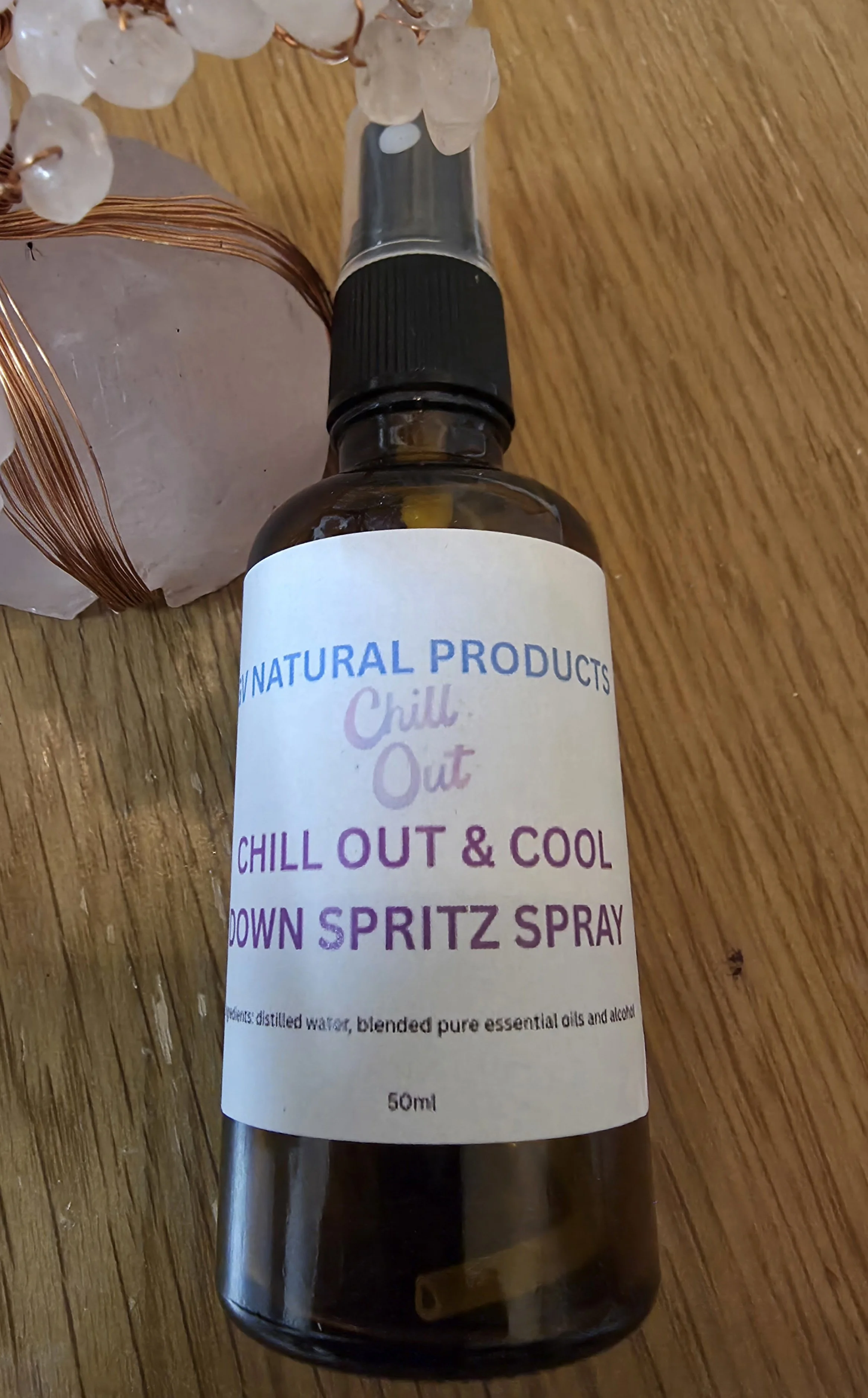 Chill out & Cool down essential oil spray mist 50ml