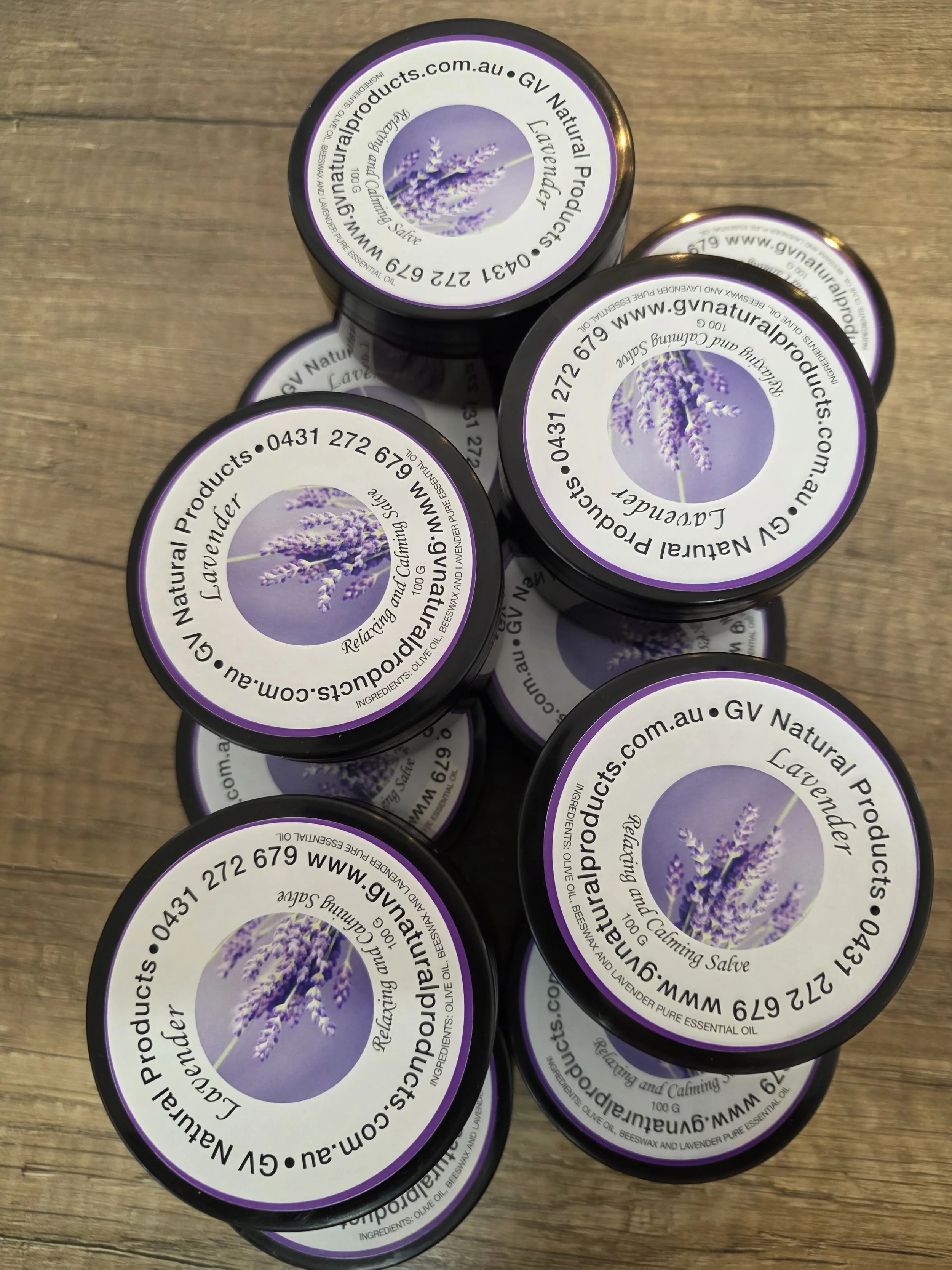 Lavender balm salve
