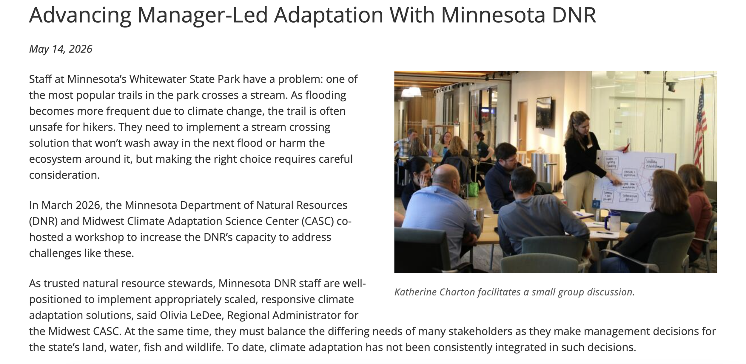 A screenshot of an online article.
