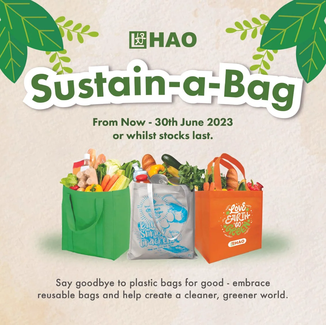 HAO Sustain-A-Bag Campaign