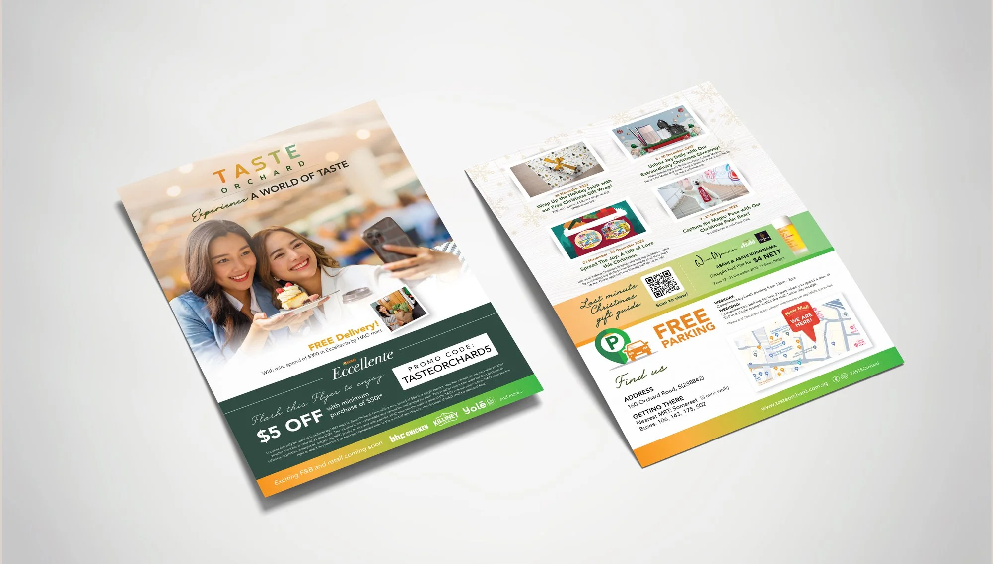 Taste Orchard — Soft Opening Campaign Collaterals