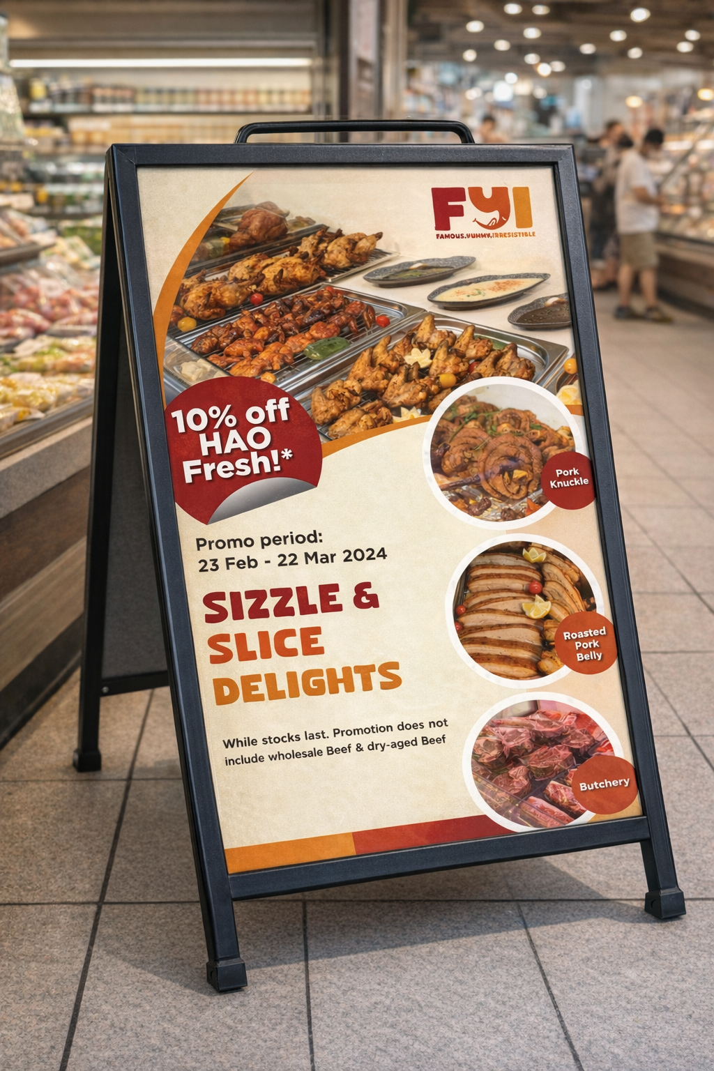 FYI — In-Store Promotional Posters