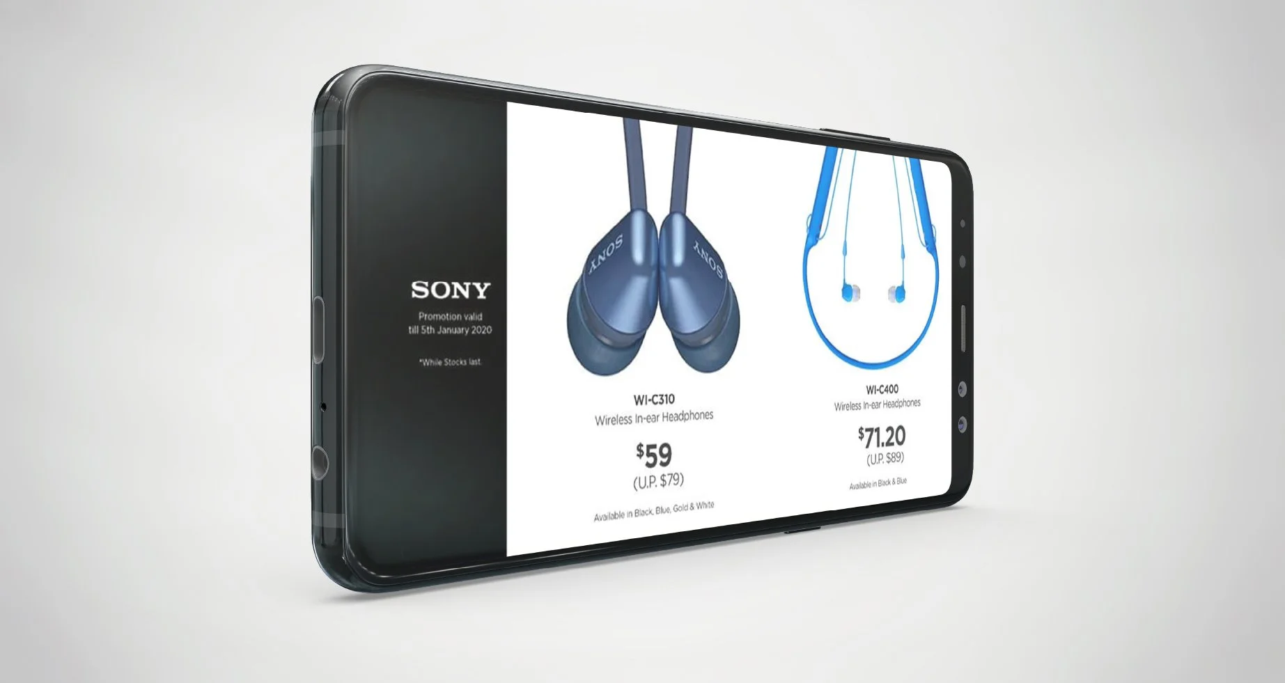 Sony Product Campaign Assets (Digital & Social Media)
