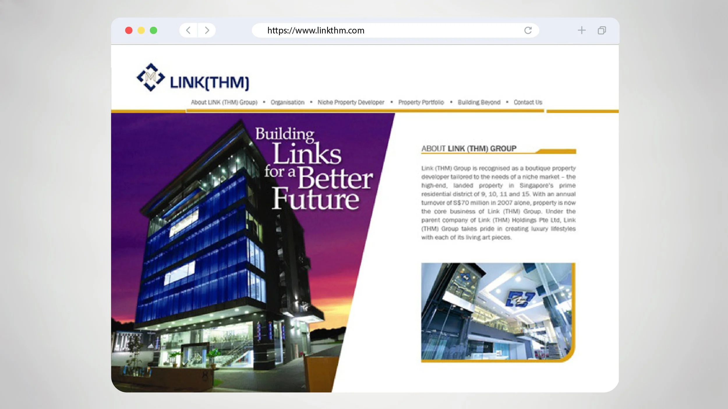 Link THM: Website Redesign