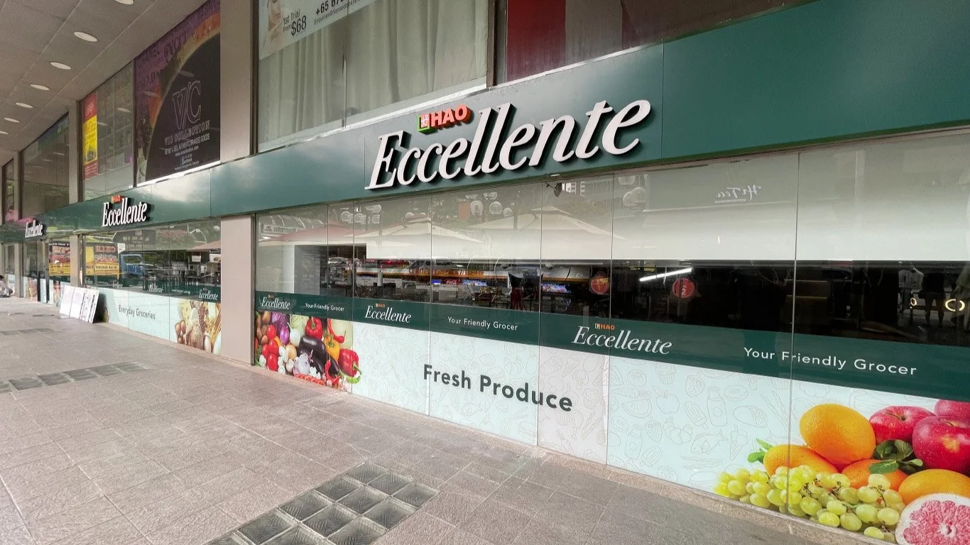 Eccellente by HAO mart — Retail Window Display (Far East Plaza)