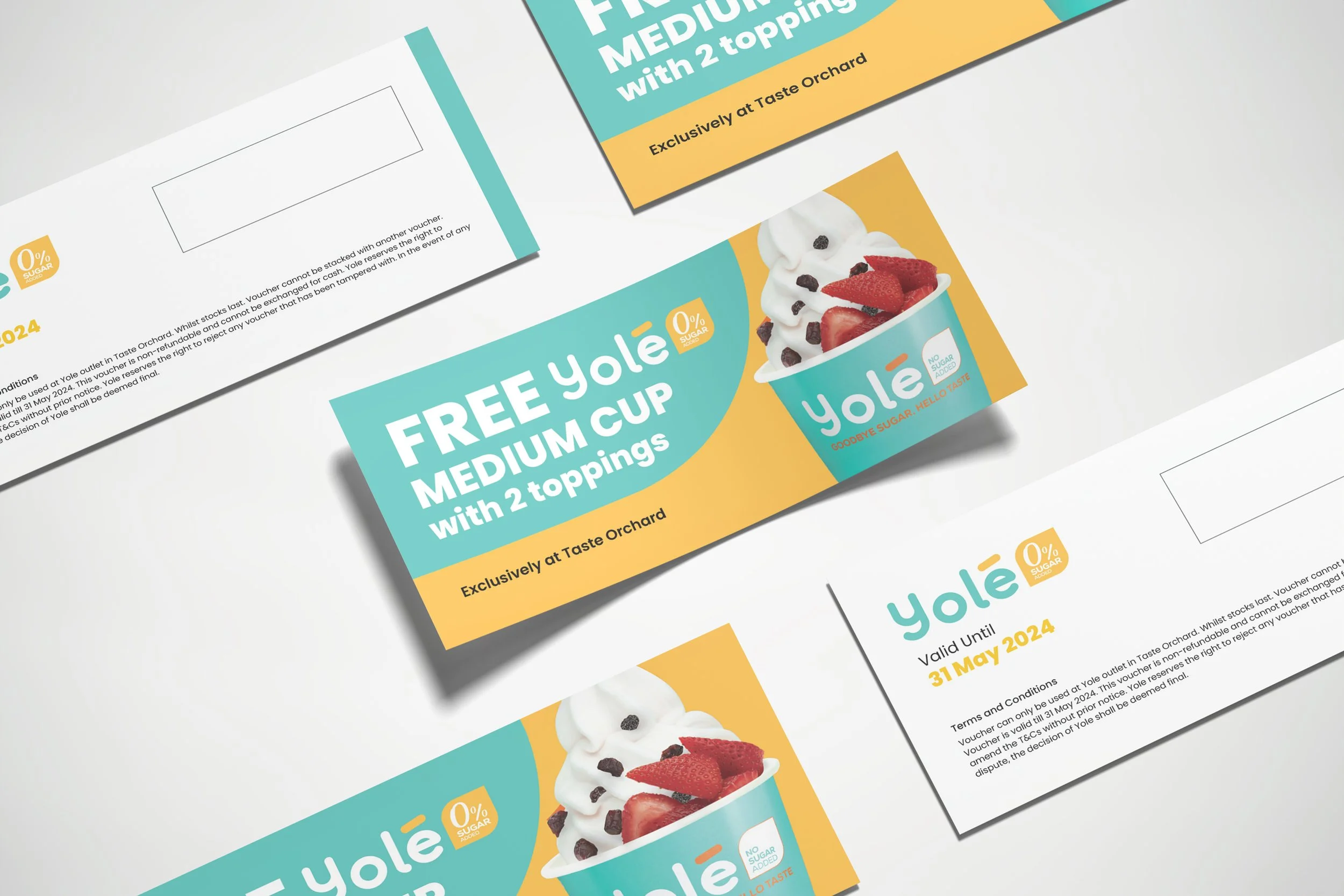 Yolé – Taste Orchard Voucher Campaign