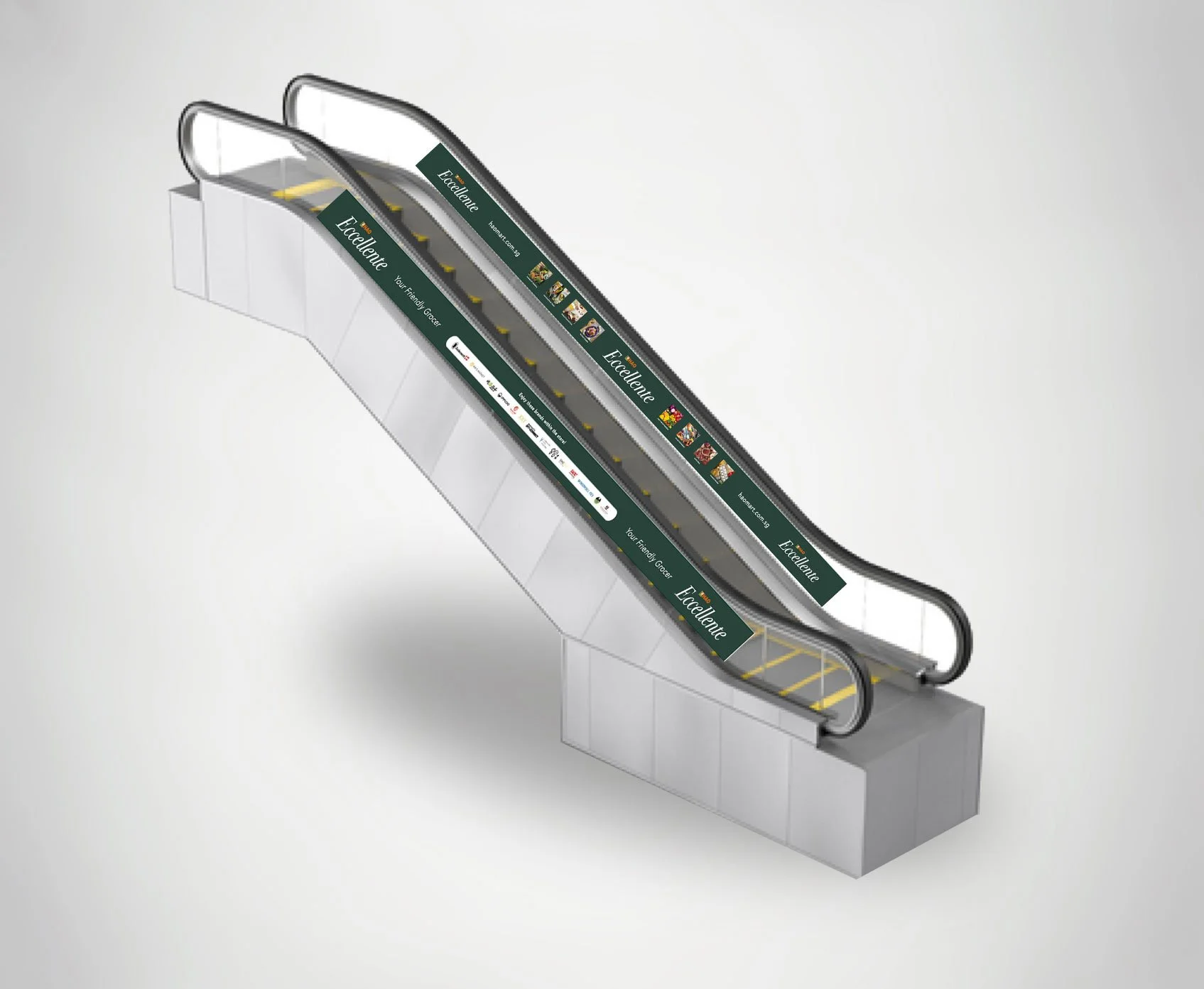 Eccellente by HAO mart — Escalator Wrap (Westgate)