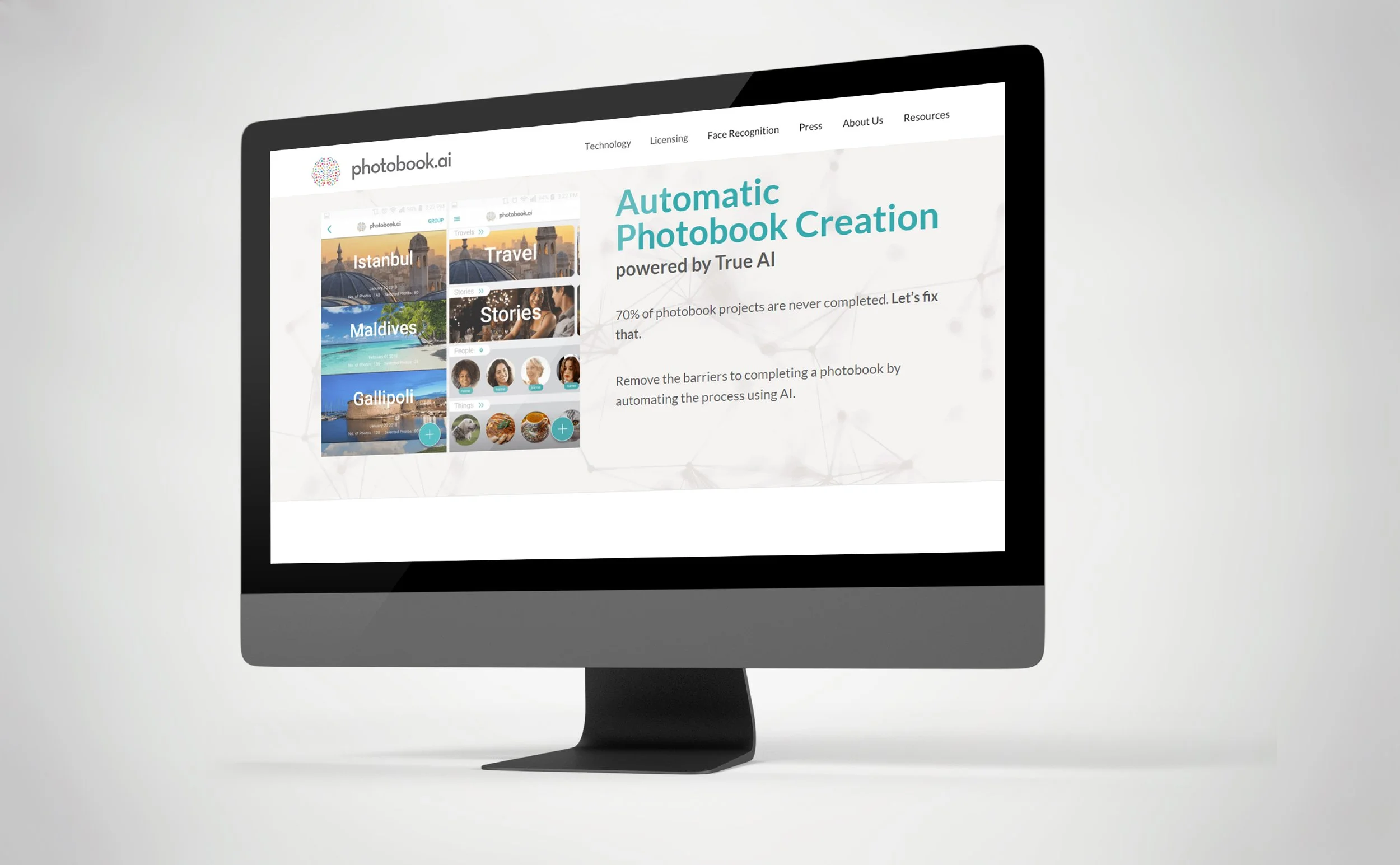 Photobook.AI: Website