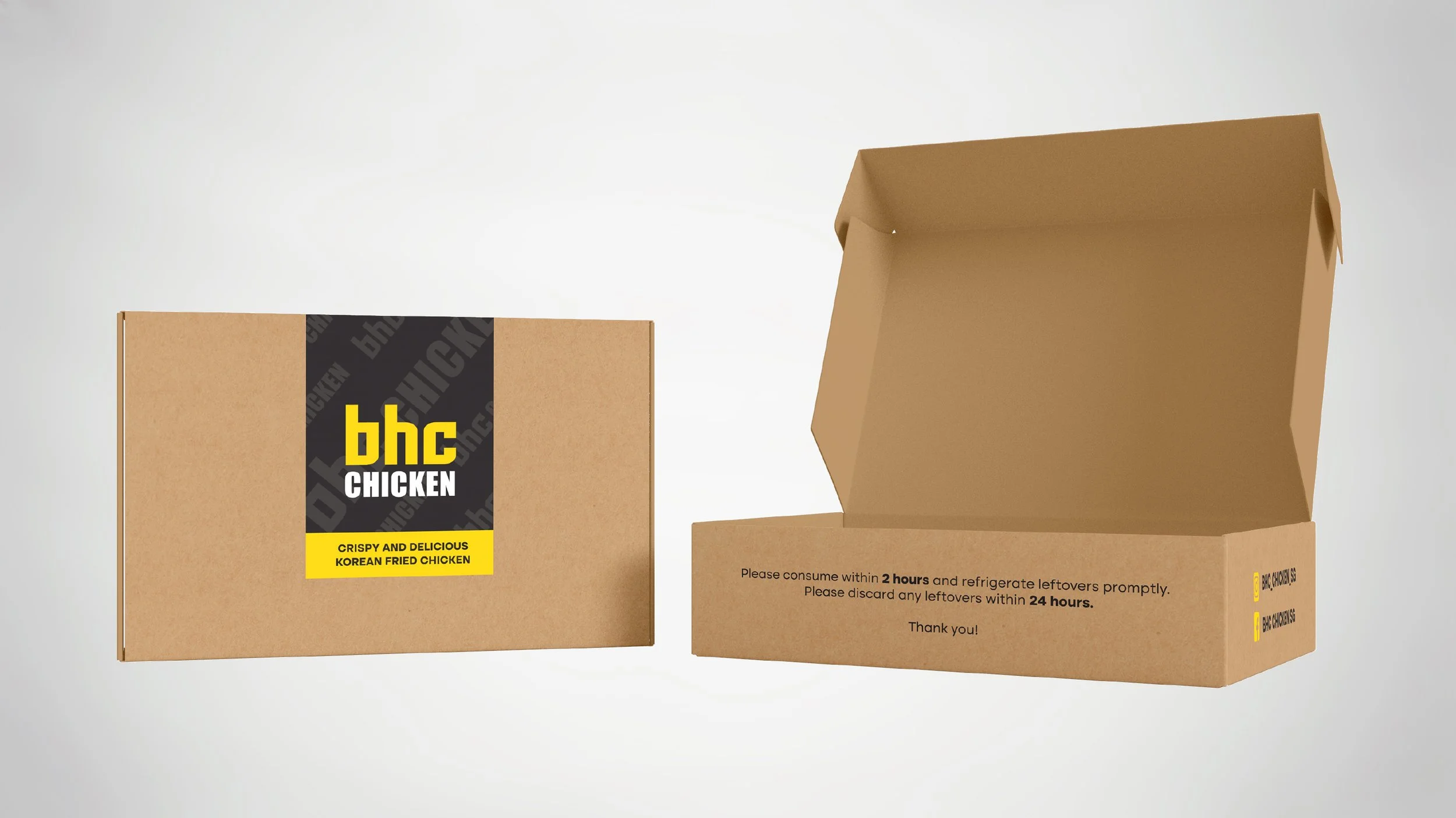 BHC Takeaway Box Packaging