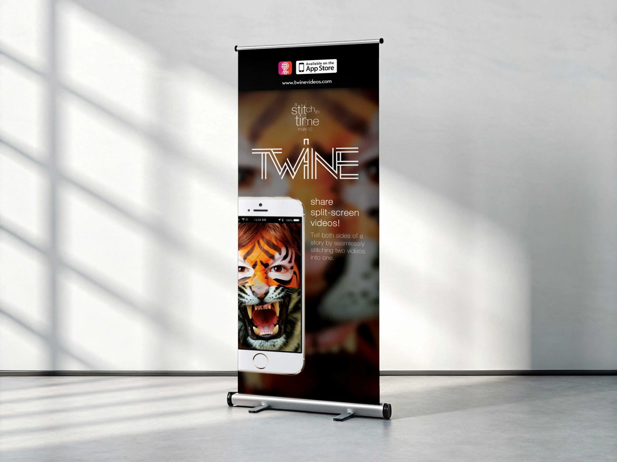 TWINE — Branding Standee Banner