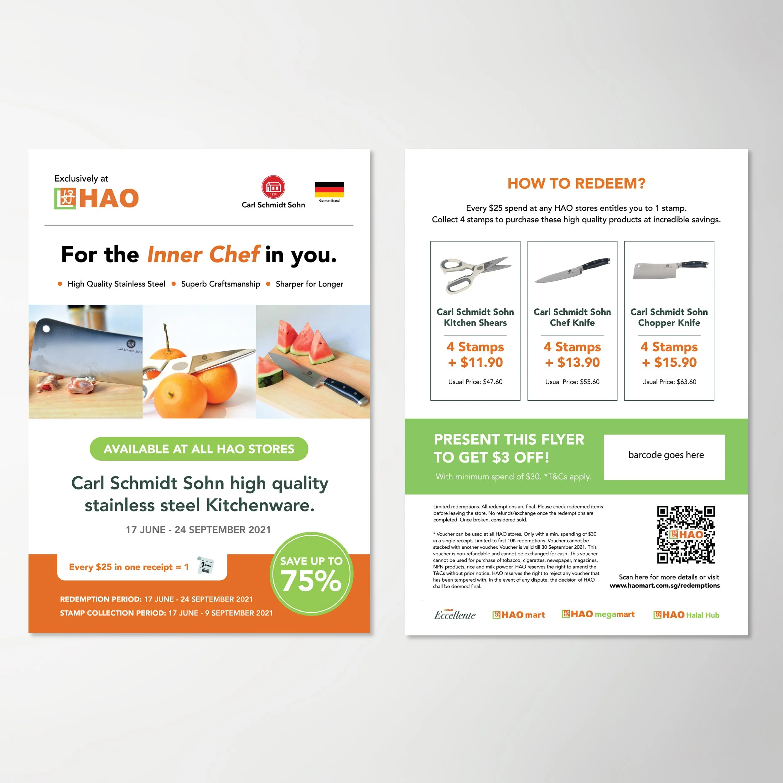 HAO x Carl Schmidt Sohn Promotion