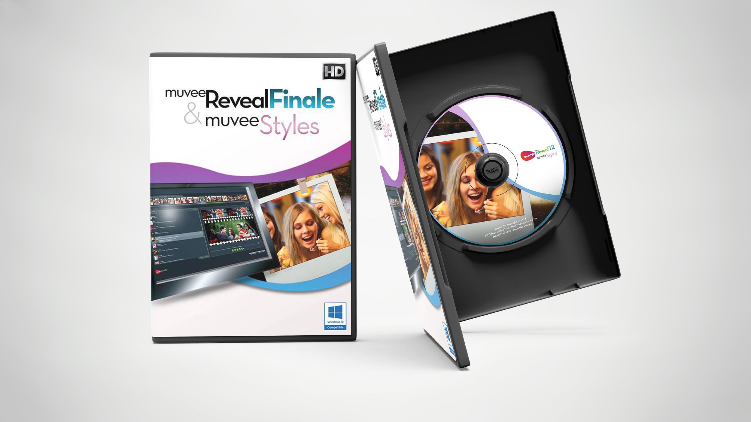 muvee Reveal Finale Bundles – CD Cover Design