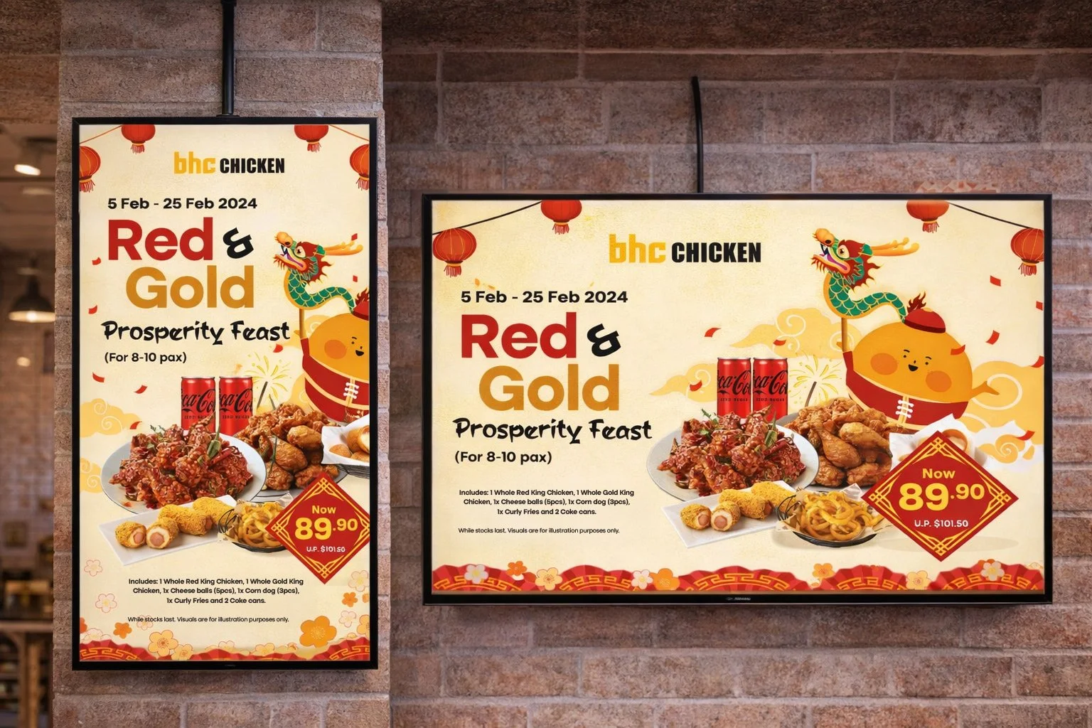 BHC Chicken Singapore – Red & Gold Prosperity Feast