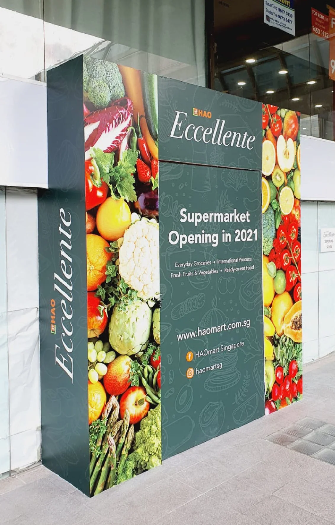 Eccellente by HAO mart — Hoarding Design (Far East Plaza)