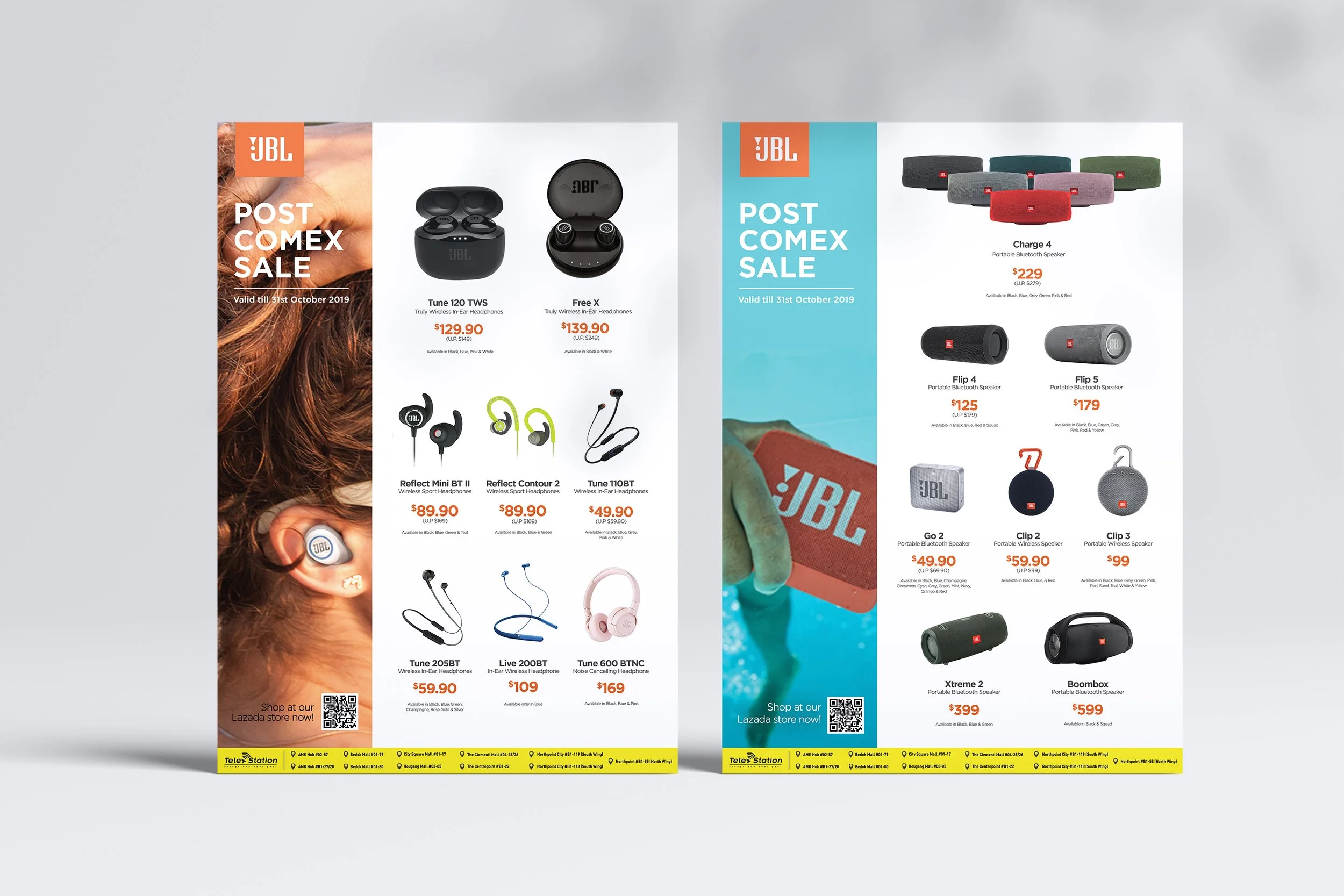 JBL — Post-COMEX Promotion Retail Flyers & Campaign Design