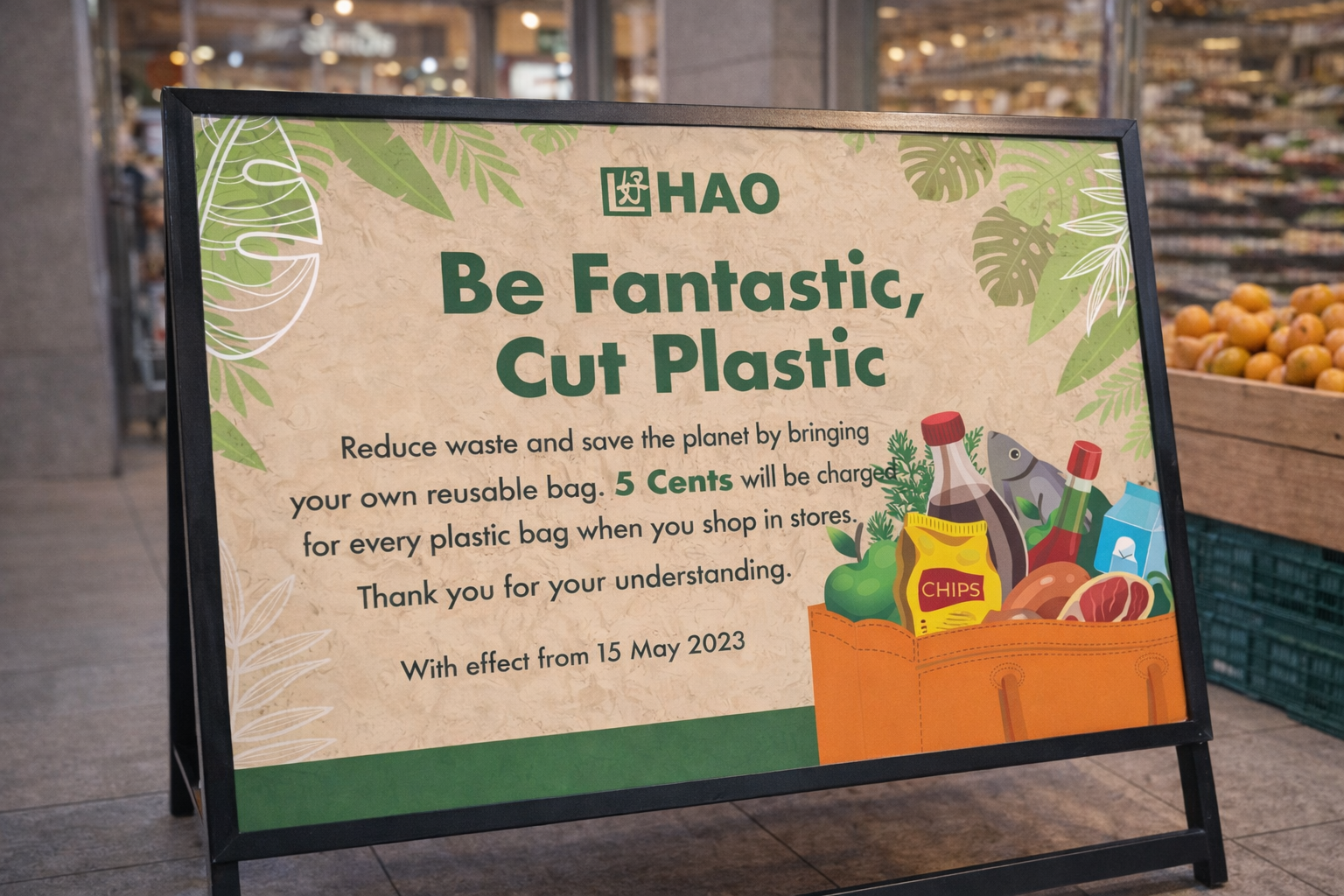 HAO “Be Fantastic, Cut Plastic” Campaign