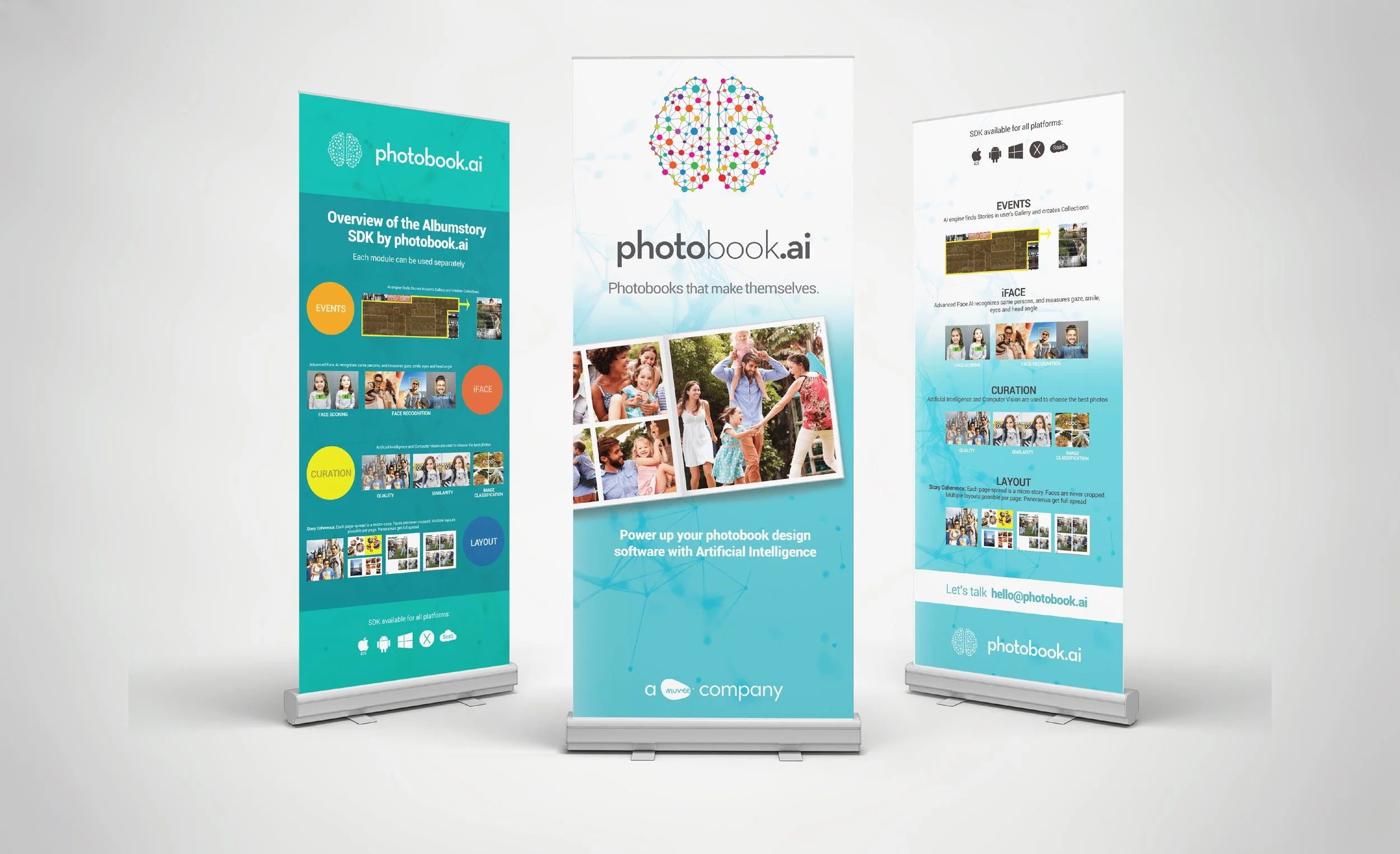 Photobook.AI: Branding Standee