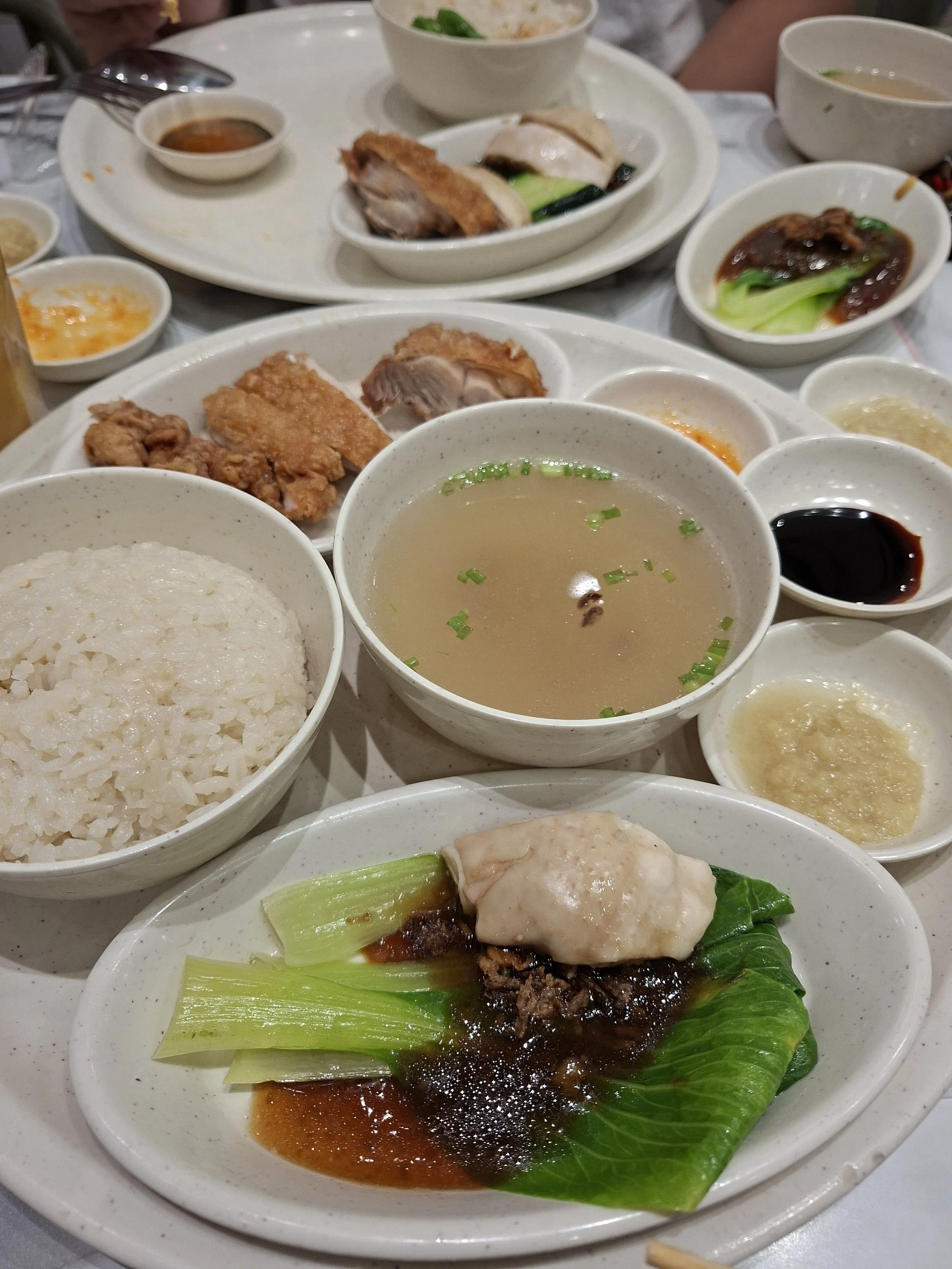 Nanyang Hainanese fried chicken