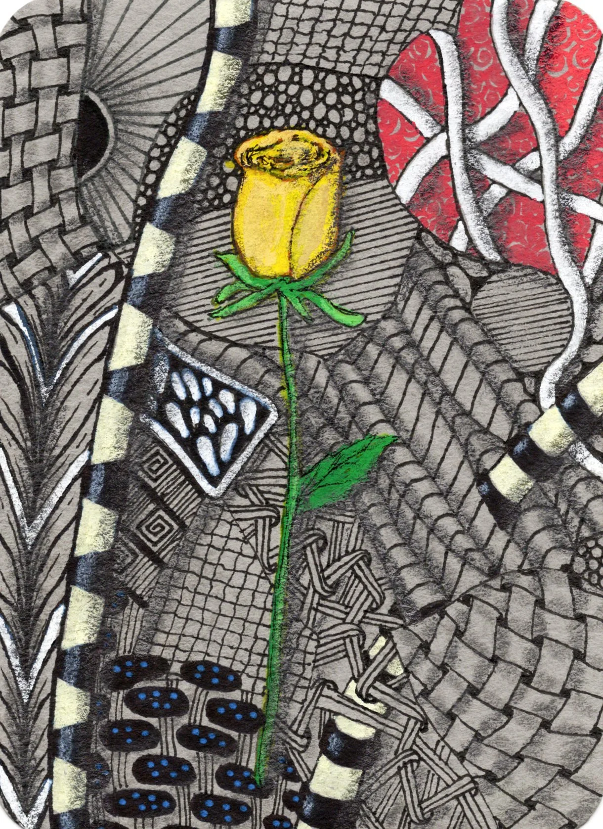 La rosa amarilla