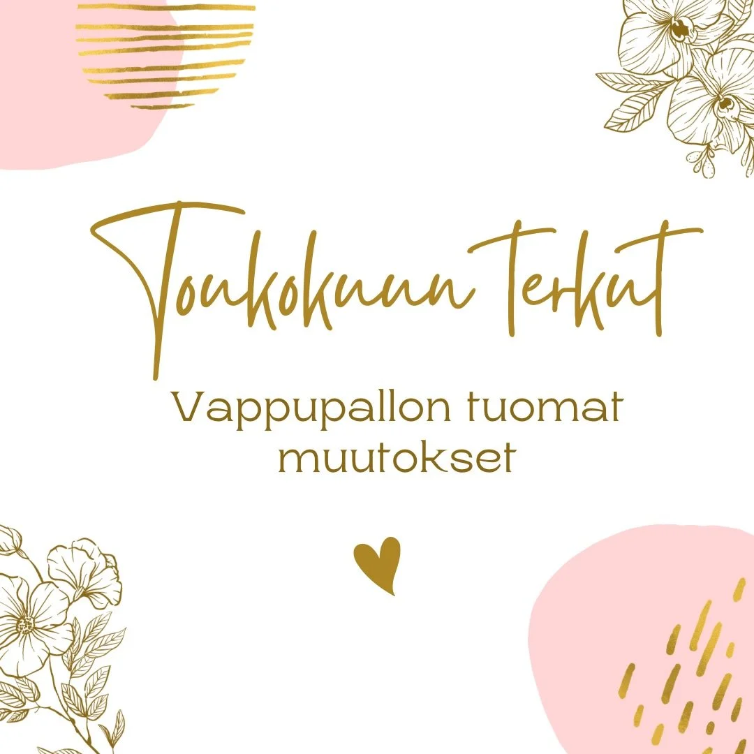 T&auml;n&auml; vuonna miun mukana kulkeva vappupallo kasvaa v&auml;h&auml;n kirjaimellisemmin kuin yleens&auml; 🤍🎈🤰🏻

Teen hoitoja viel&auml; t&auml;m&auml;n toukokuun ajan, jonka j&auml;lkeen j&auml;&auml;n kes&auml;lomalle ja siit&auml; pikkuhi