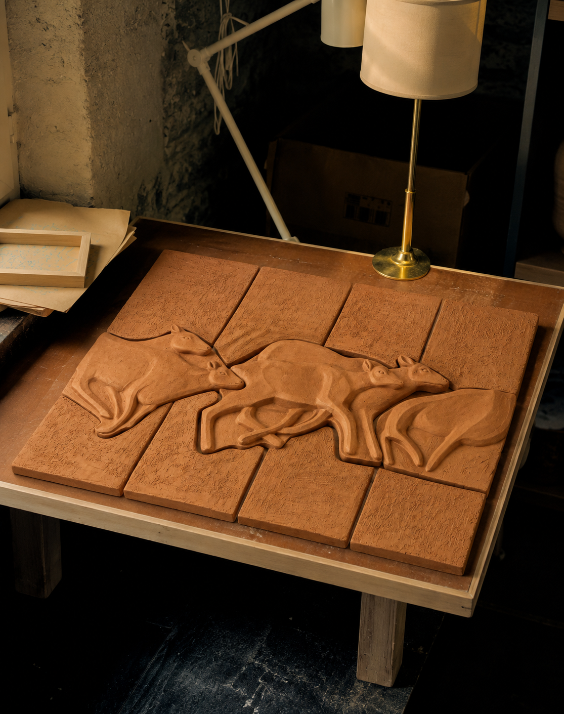 Creative Collaborations , Bespoke ceramic projects developed in partnership with architects, interior designers and design studios.
