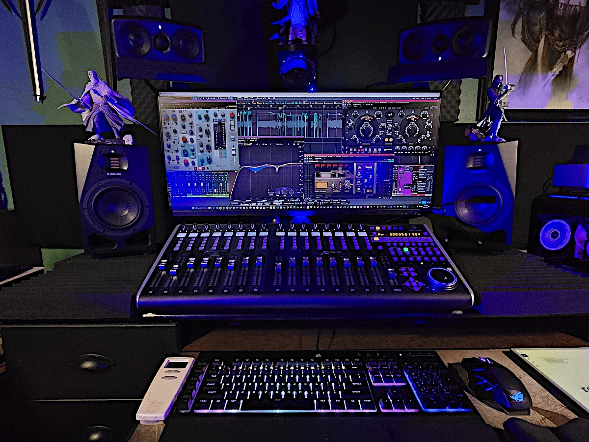 Professional audio equipment and software for mixing and mastering