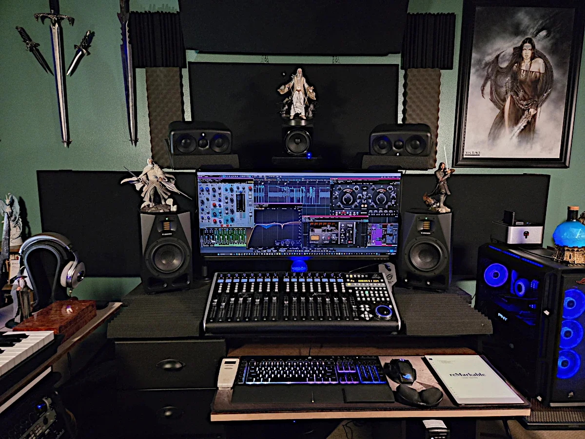 Professional audio equipment and software for mixing and mastering