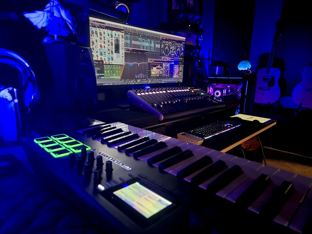 Professional audio equipment and software for mixing and mastering