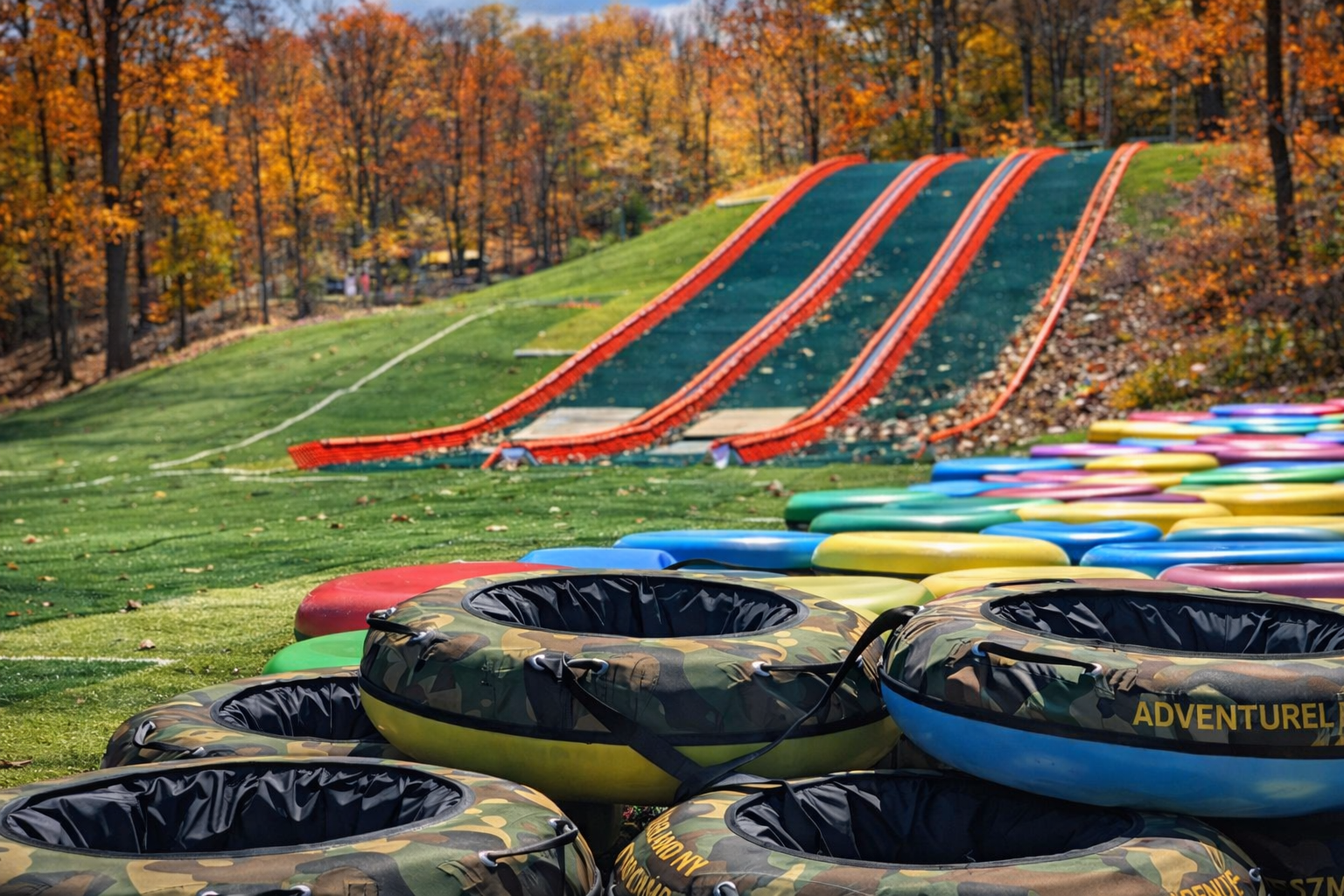 Camo Run Tubing — Adventure Land NY & Ring Homestead