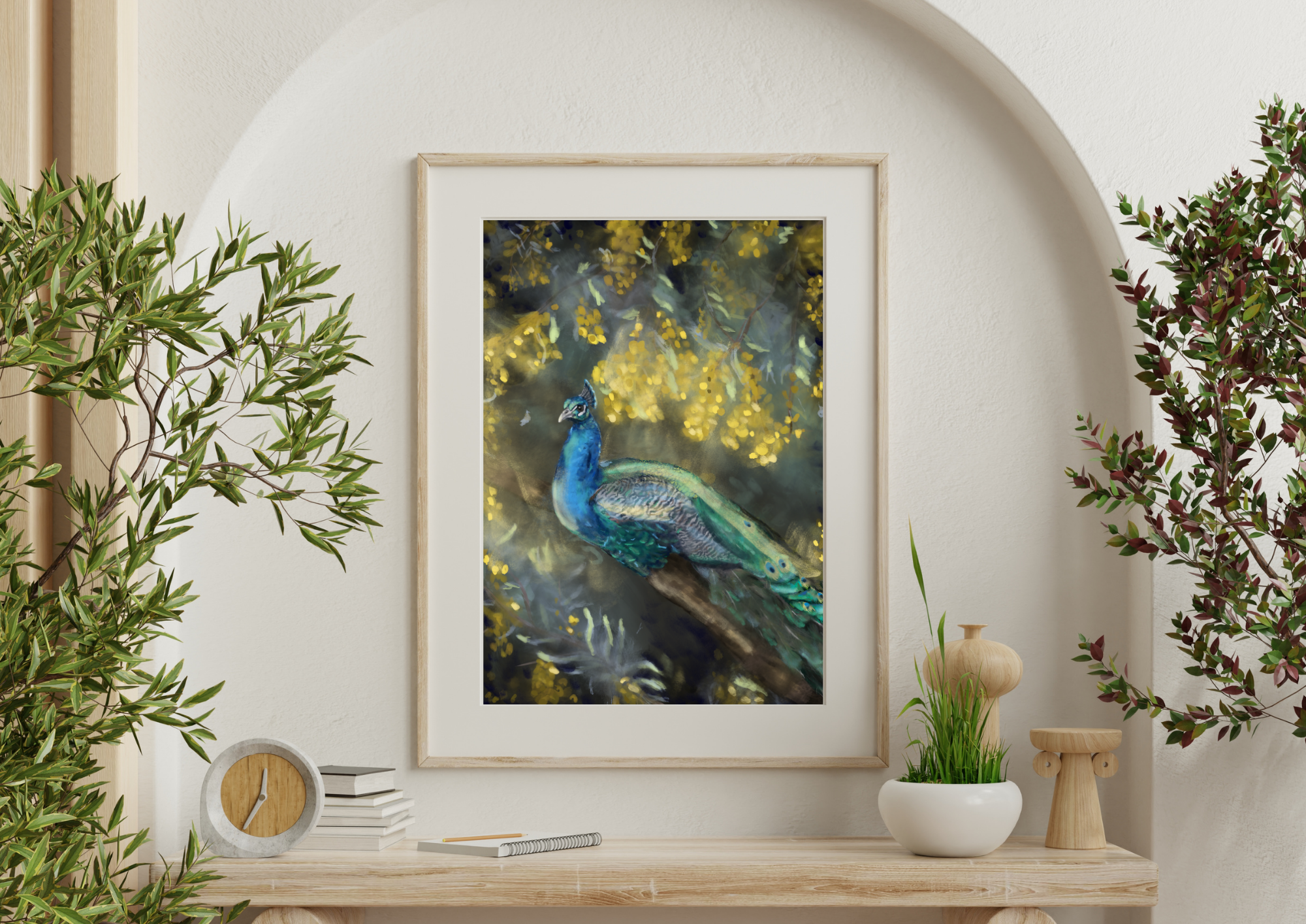 Birds of Light: Peacock