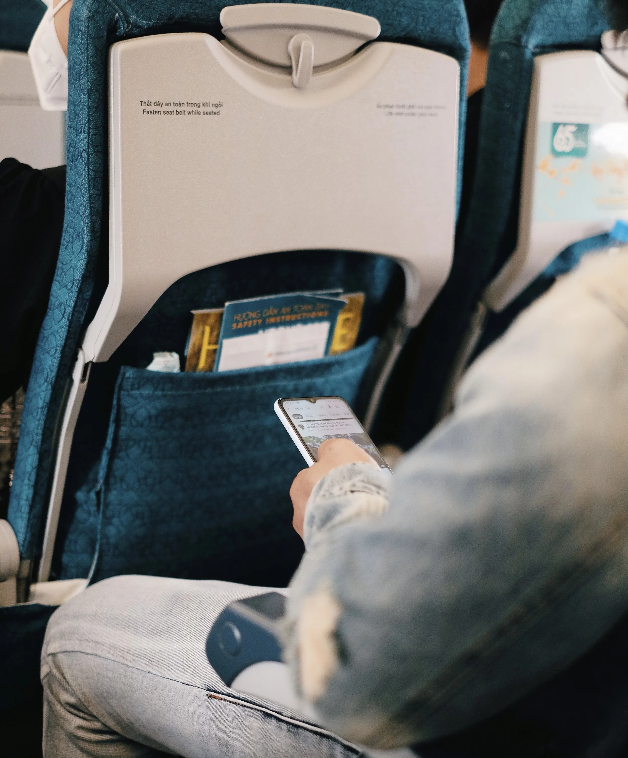 Unngå blodpropp på flyturen