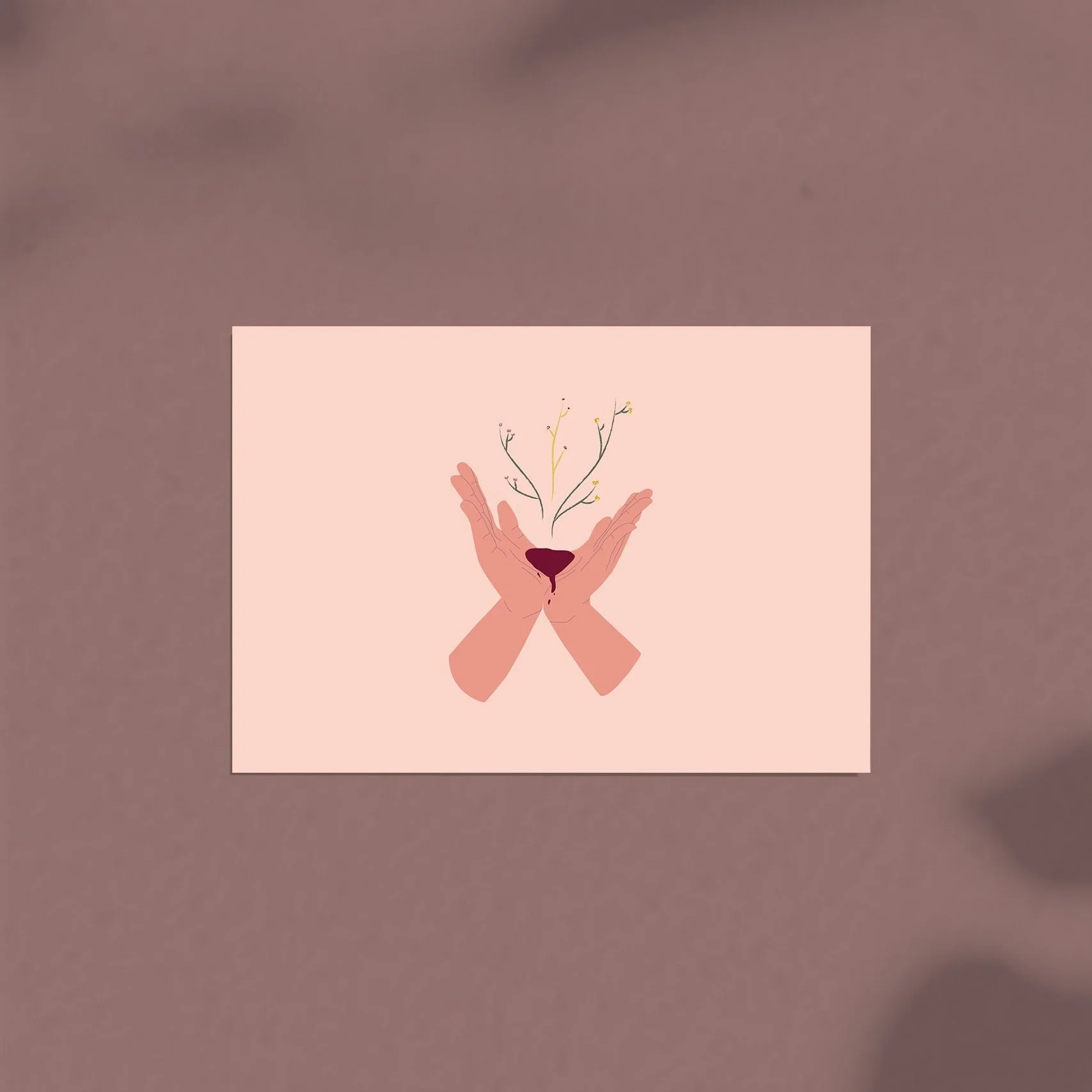 no period shame - postcard