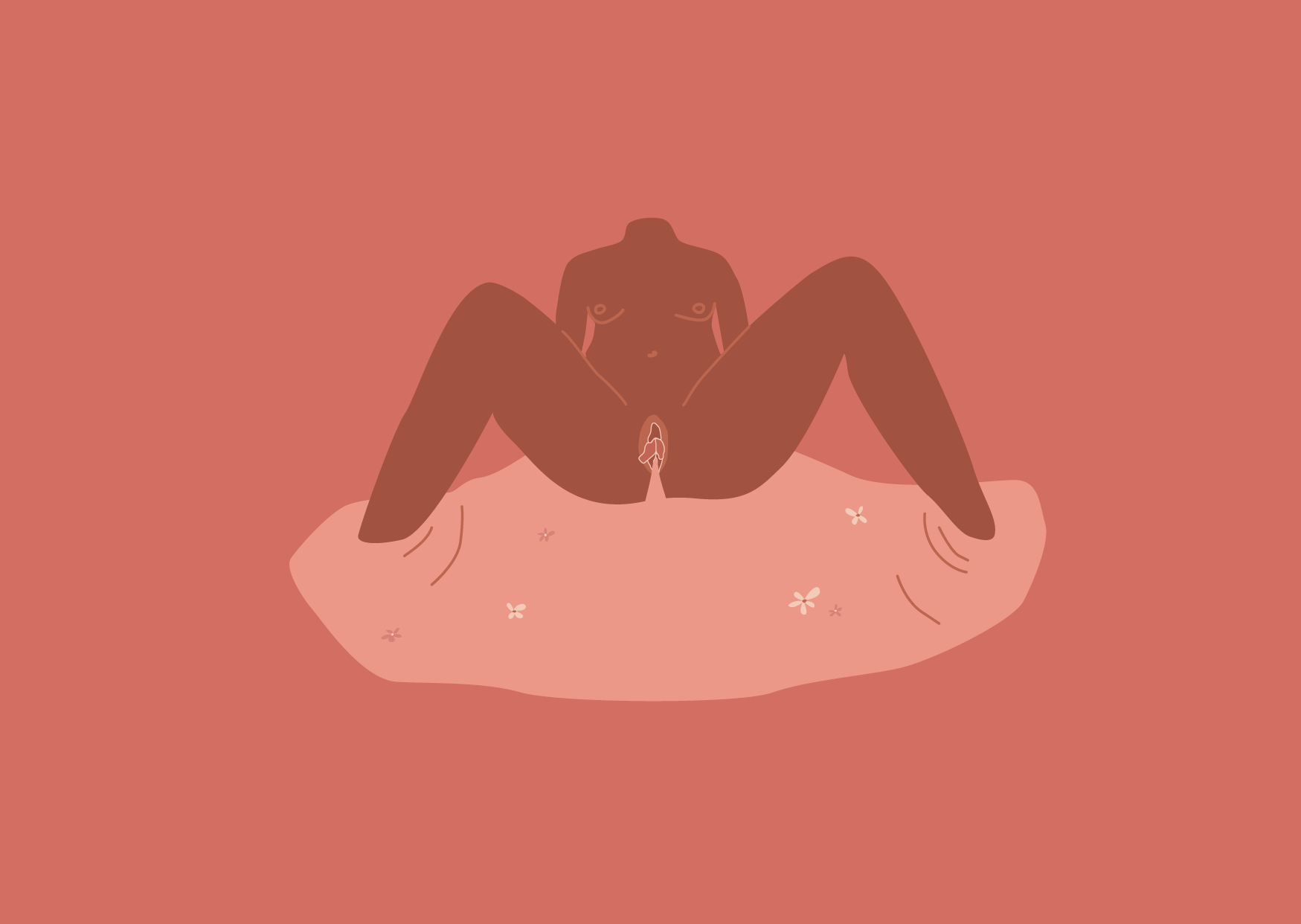 menstruation illustration by Katharina Lorenz