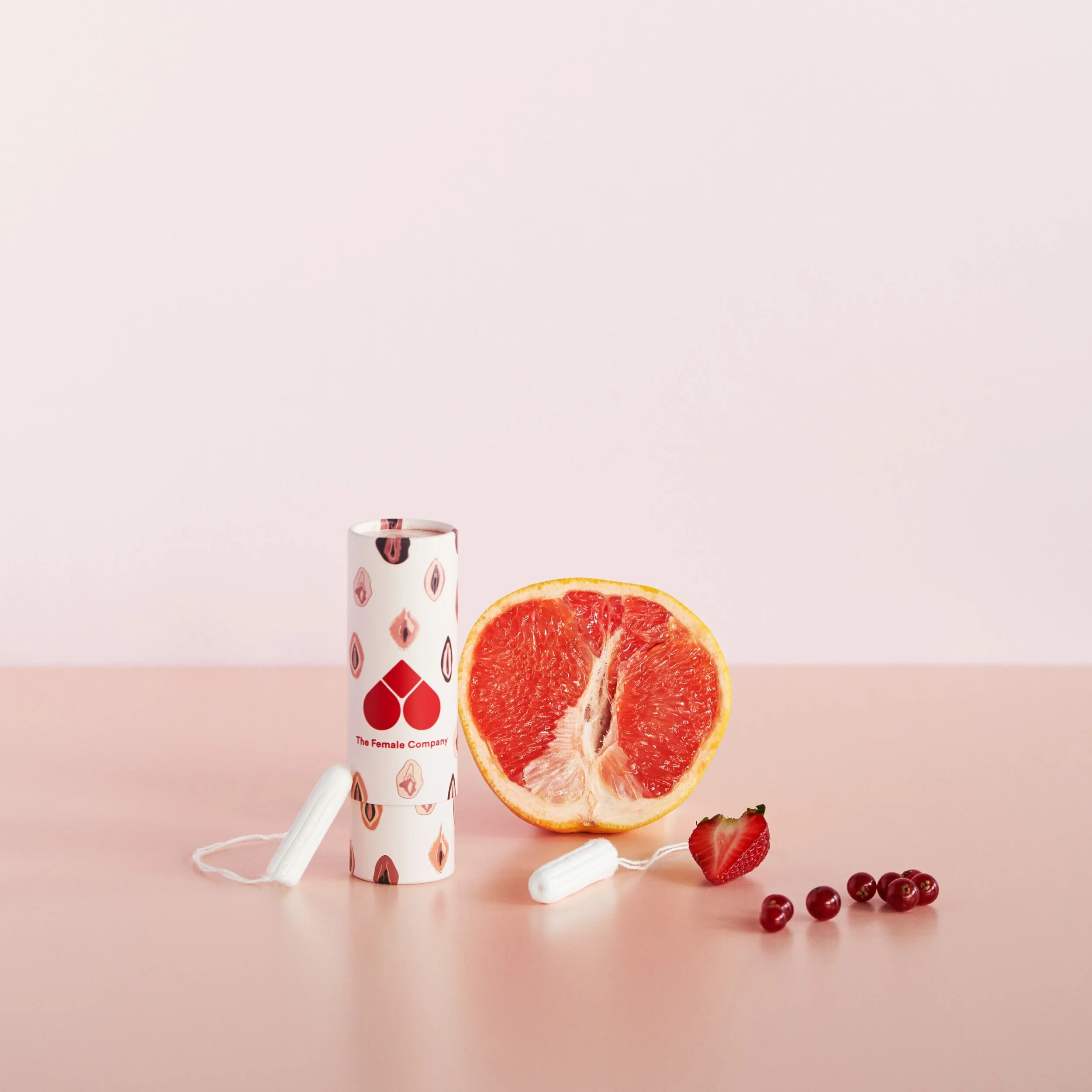 Tampon Box mit Vulvadesign von Katharina Lorenz, Grafikdesignerin und Illustratorin aus Wien