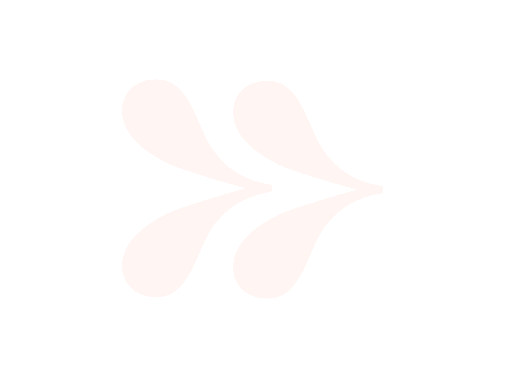 Grafik mit drei weißen Tropfen und schwarzen Linien auf schwarzem Hintergrund.