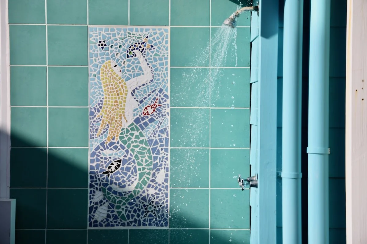 Outdoor shower