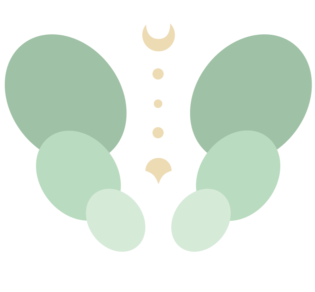 CoreLuna Logo - grüne Anmutung eines Beckens