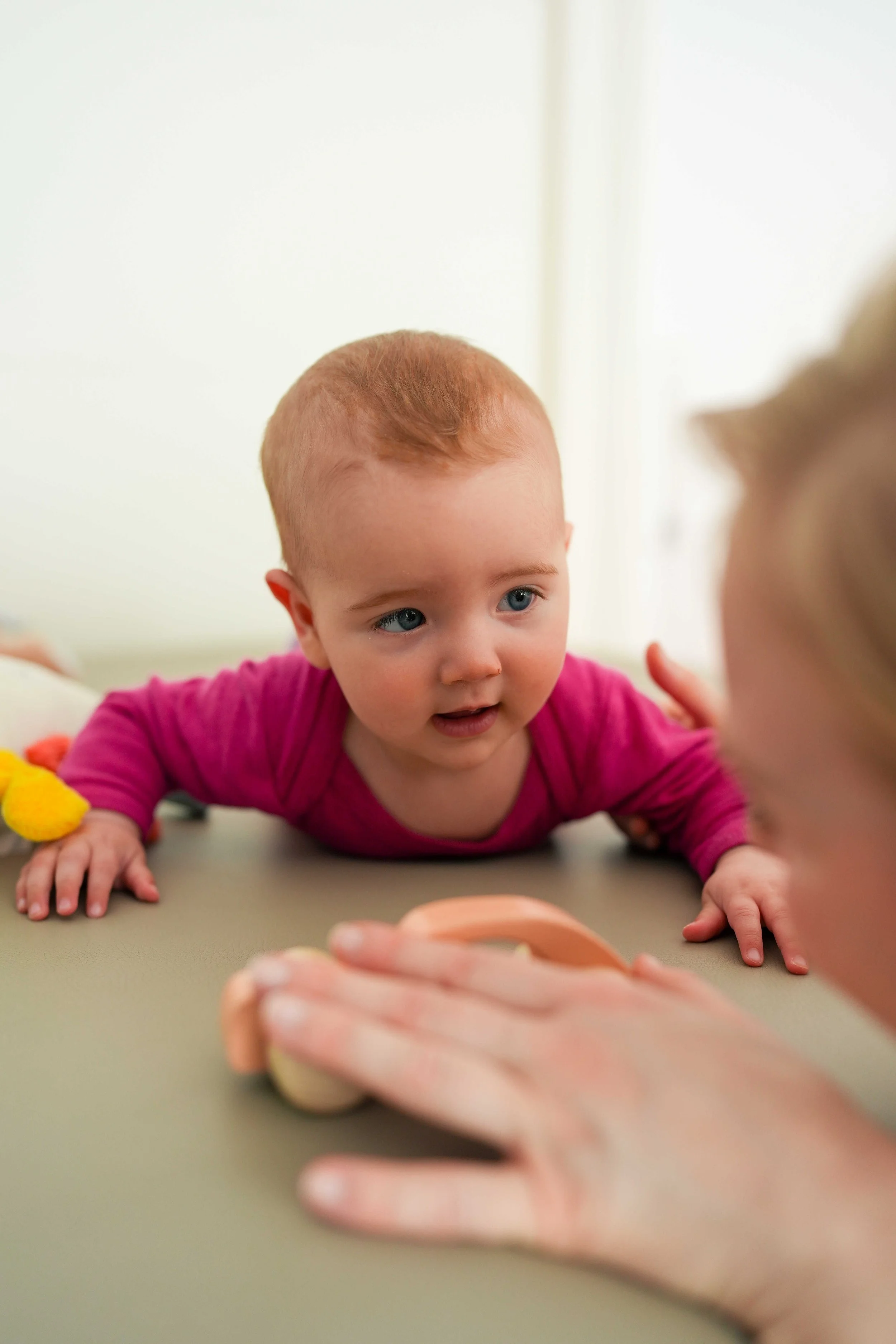 Baby bei der Behandlung