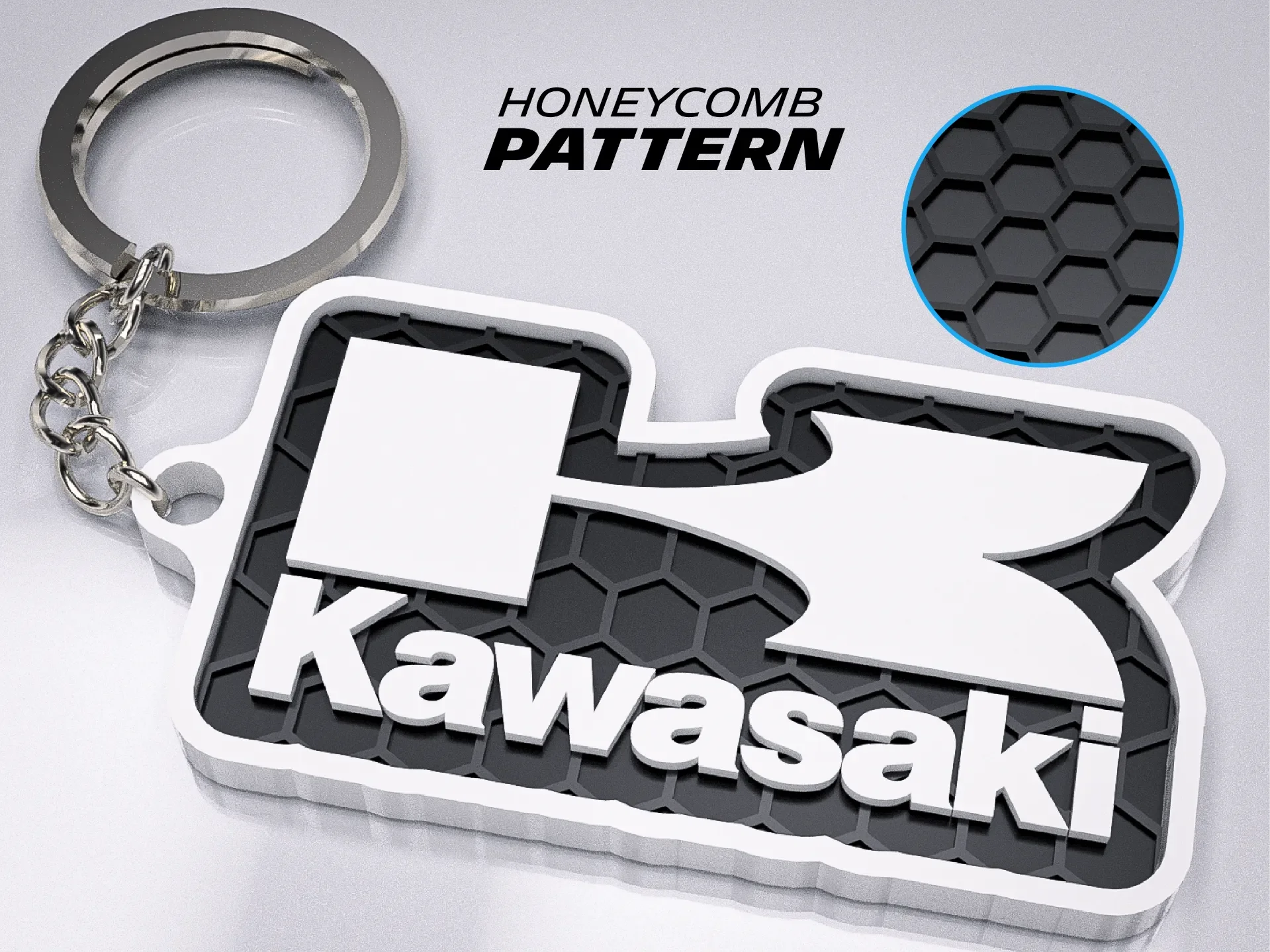 Kawasaki Motorcycle Key-ring (Copy)