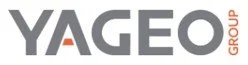 Yageo Group logo in black and red text