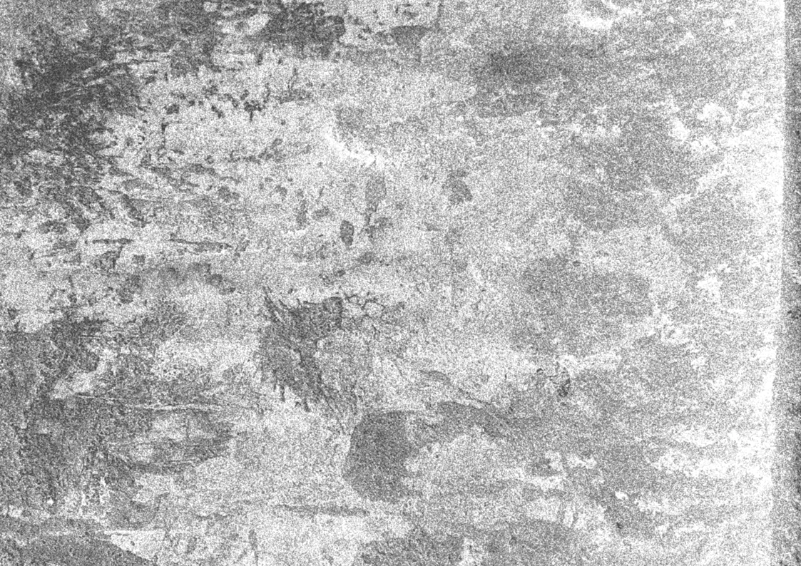 Close-up of weathered and textured concrete or stone surface