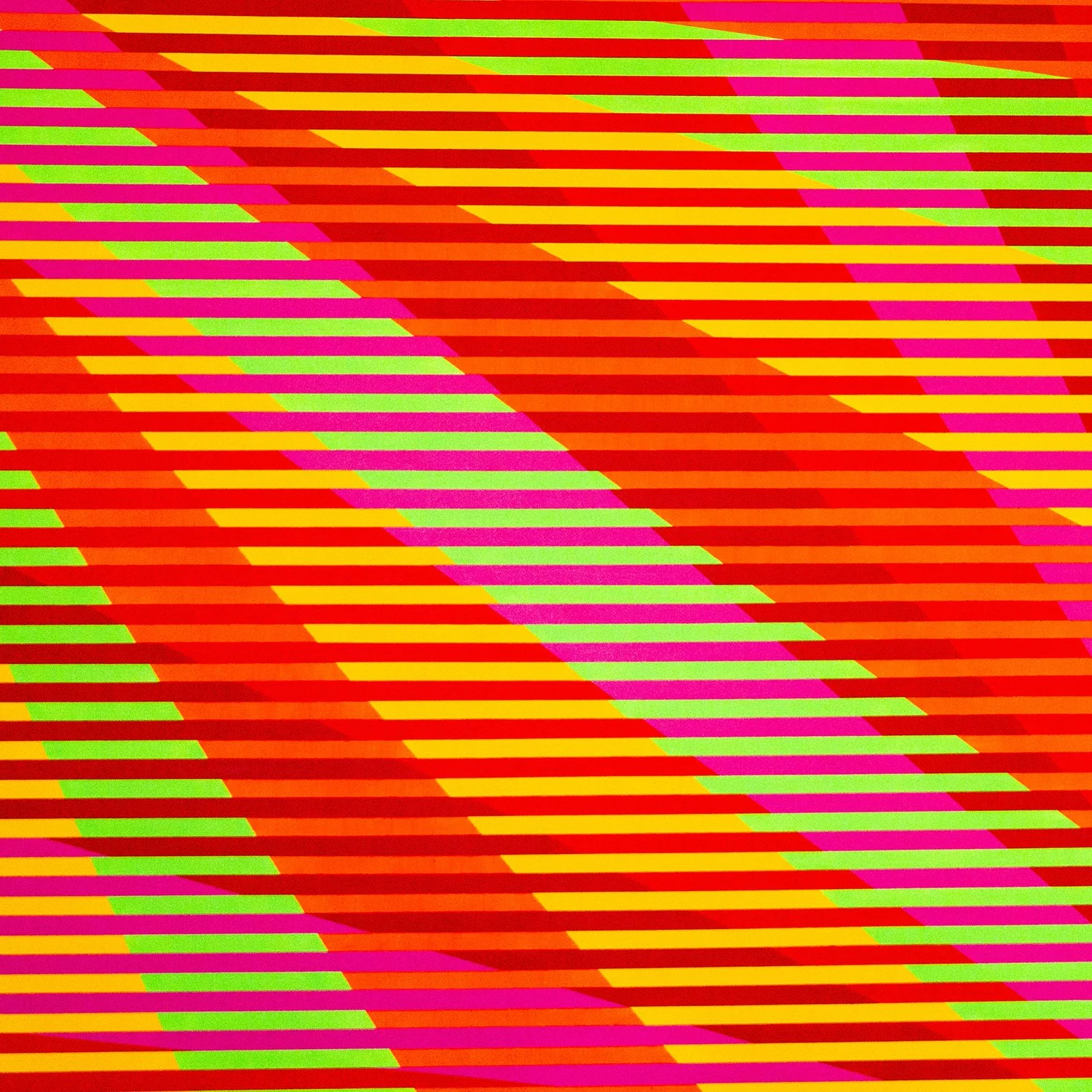 Prism Red Pink: 60 x 72 inches